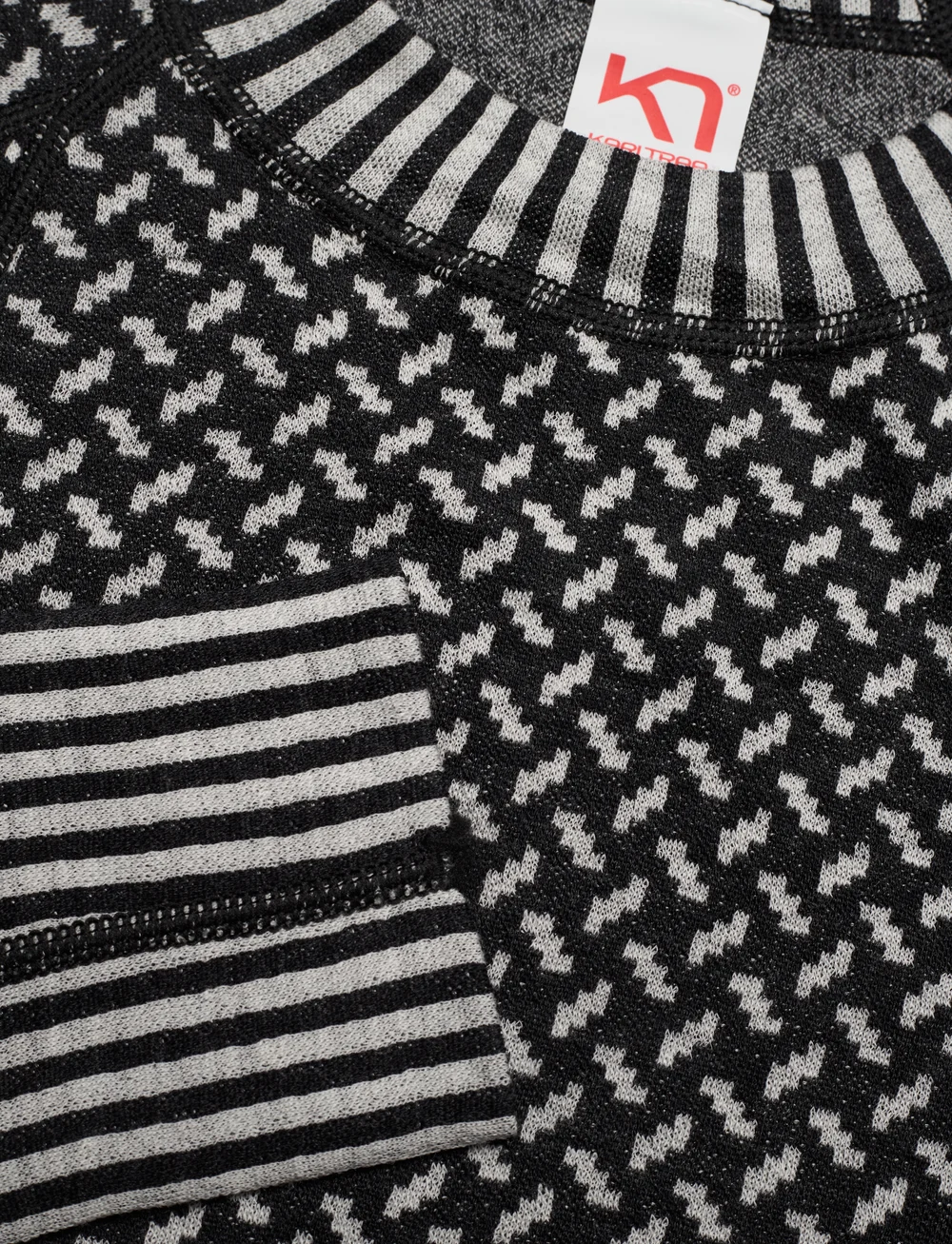 Kari Traa - SMEKKER LS - underställströjor - black - 4