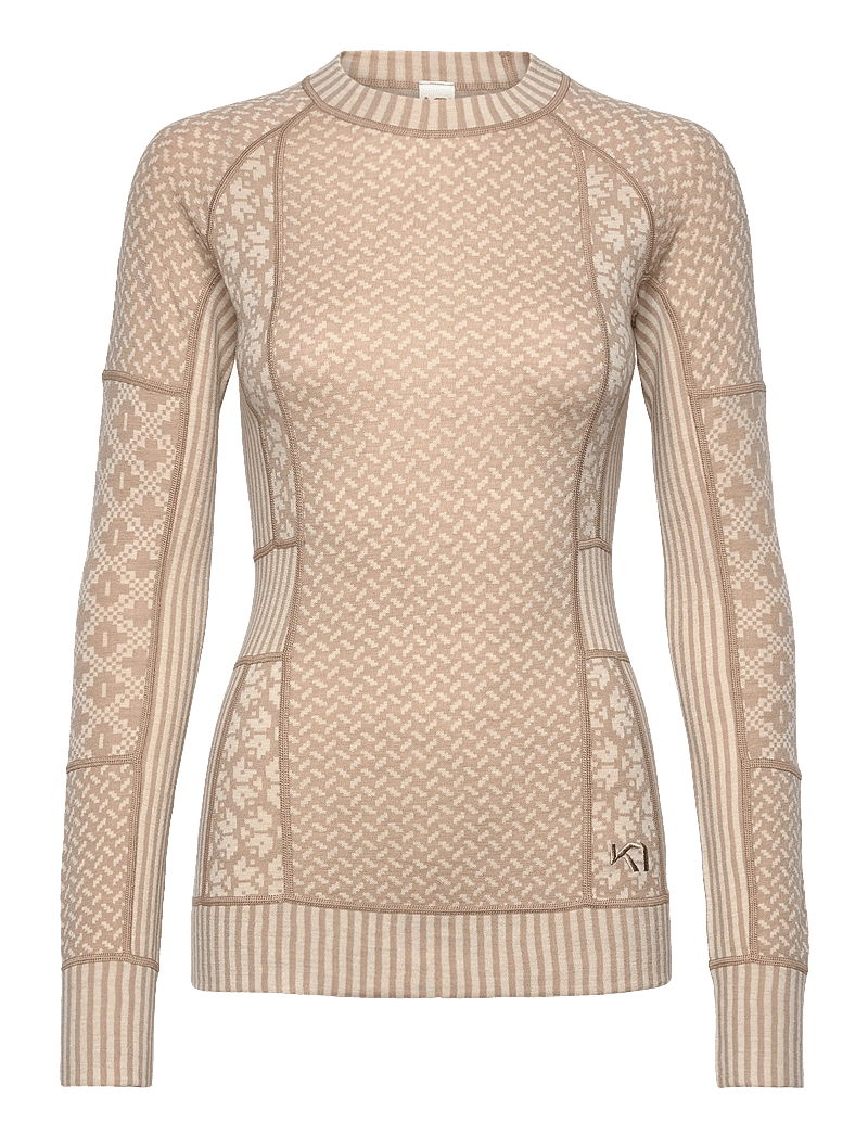 Kari Traa - SMEKKER LS - base layer tops - mocha - 0