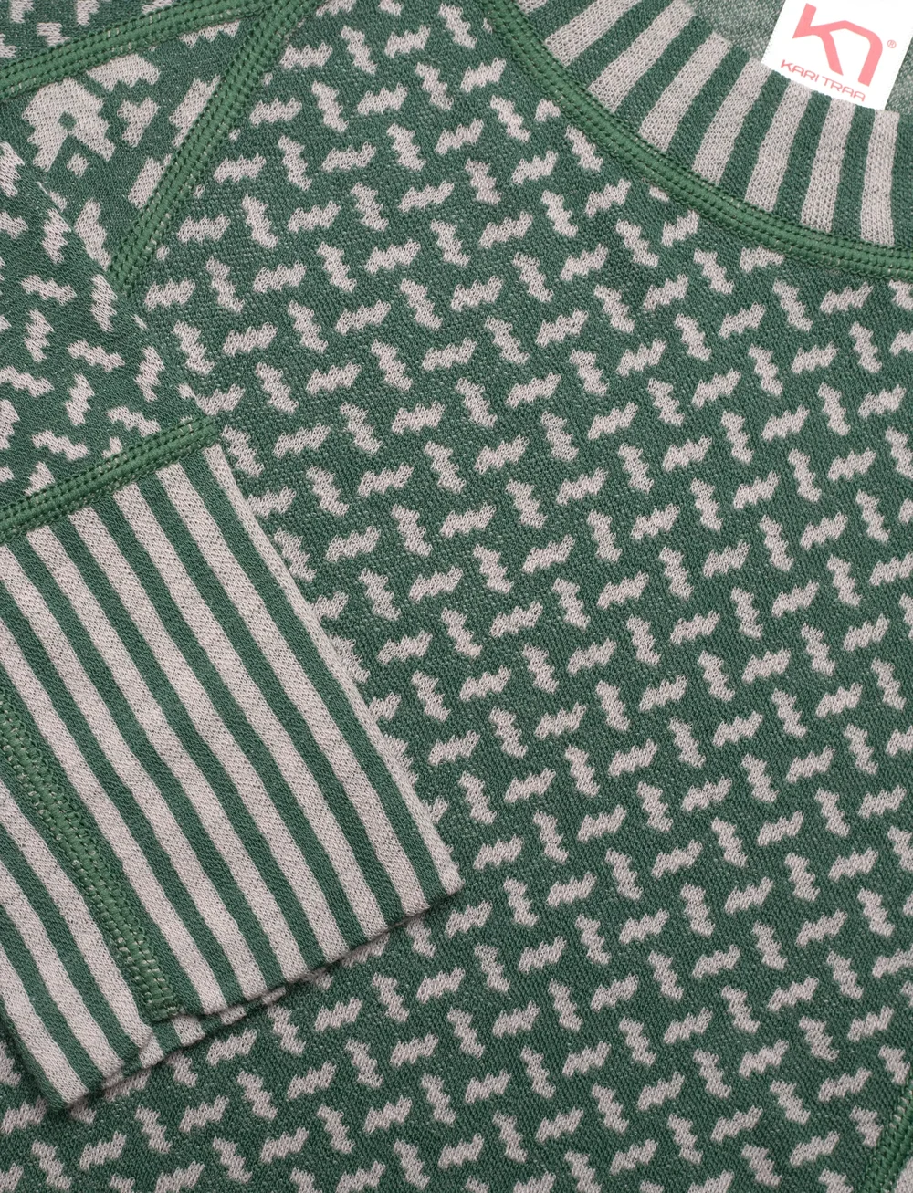 Kari Traa - SMEKKER LS - termoundertrøjer - thyme - 2