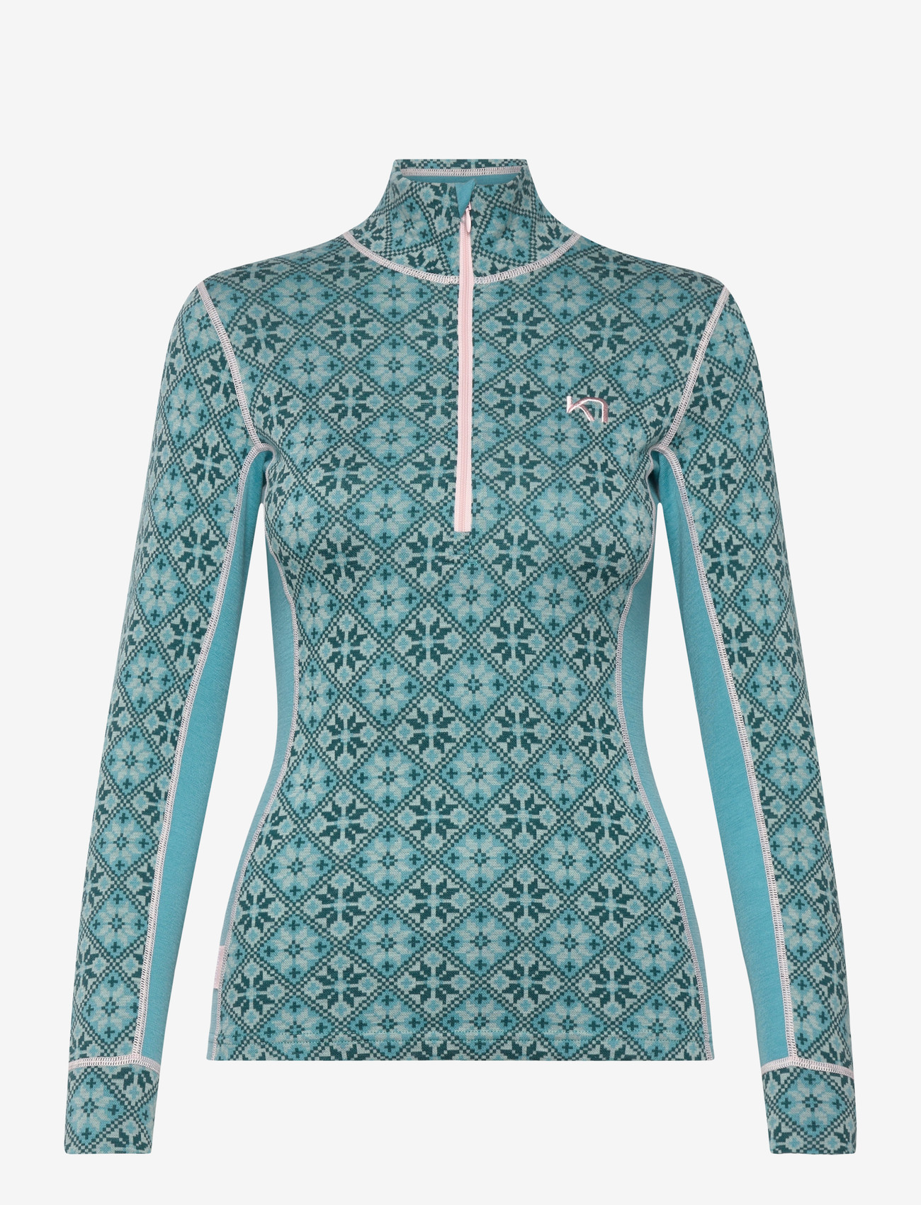 Kari Traa - ROSE H/Z - base layer tops - lagon - 0