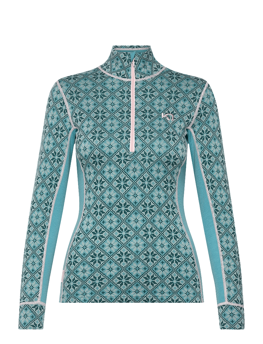 Kari Traa - ROSE H/Z - underställströjor - lagon - 0