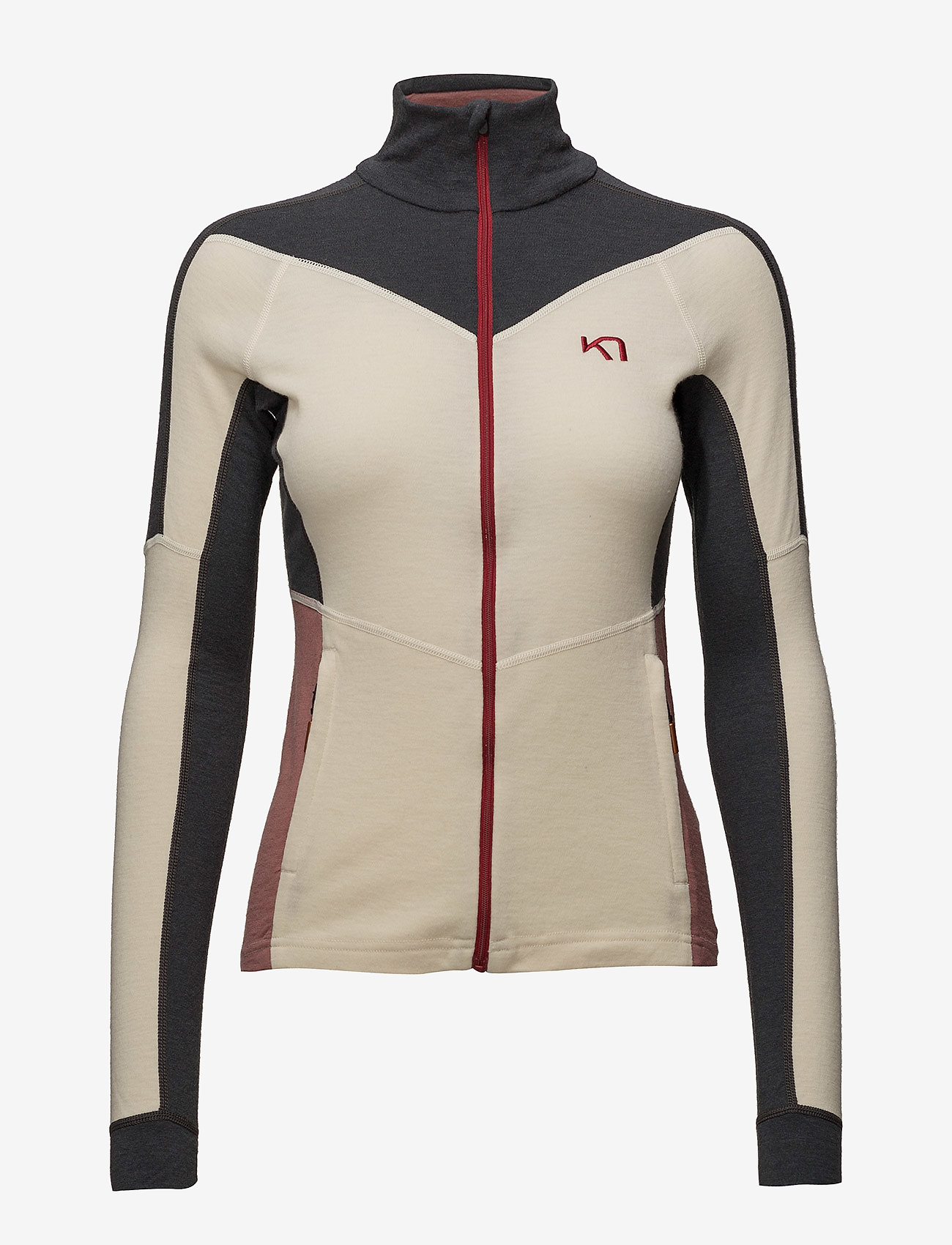 Kari Traa - VOSS F/Z FLEECE - rose - 0
