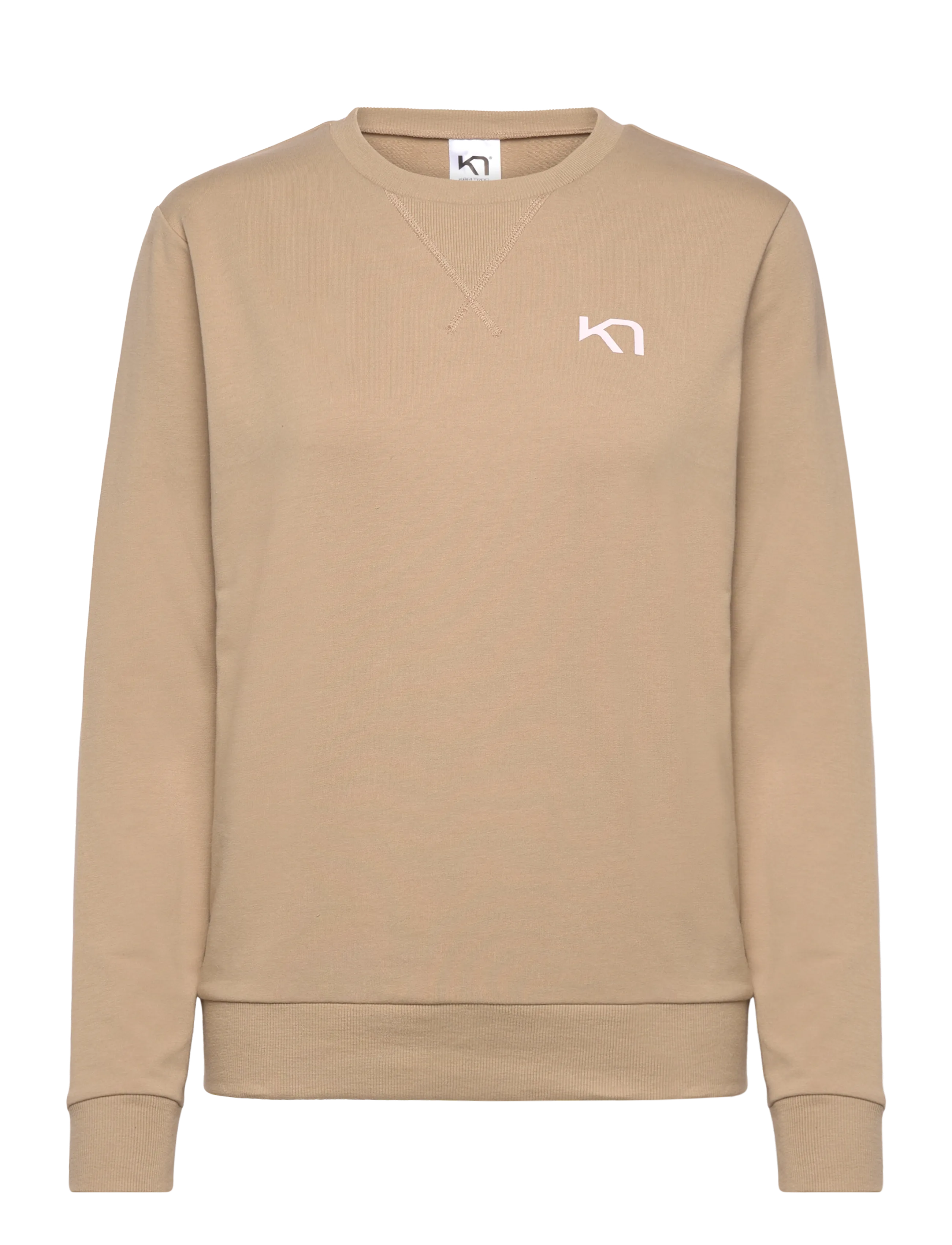 Kari Traa Kari Crew, S, Beige, Sweatshirts & Hættetrøjer > Sweatshirts, Dame