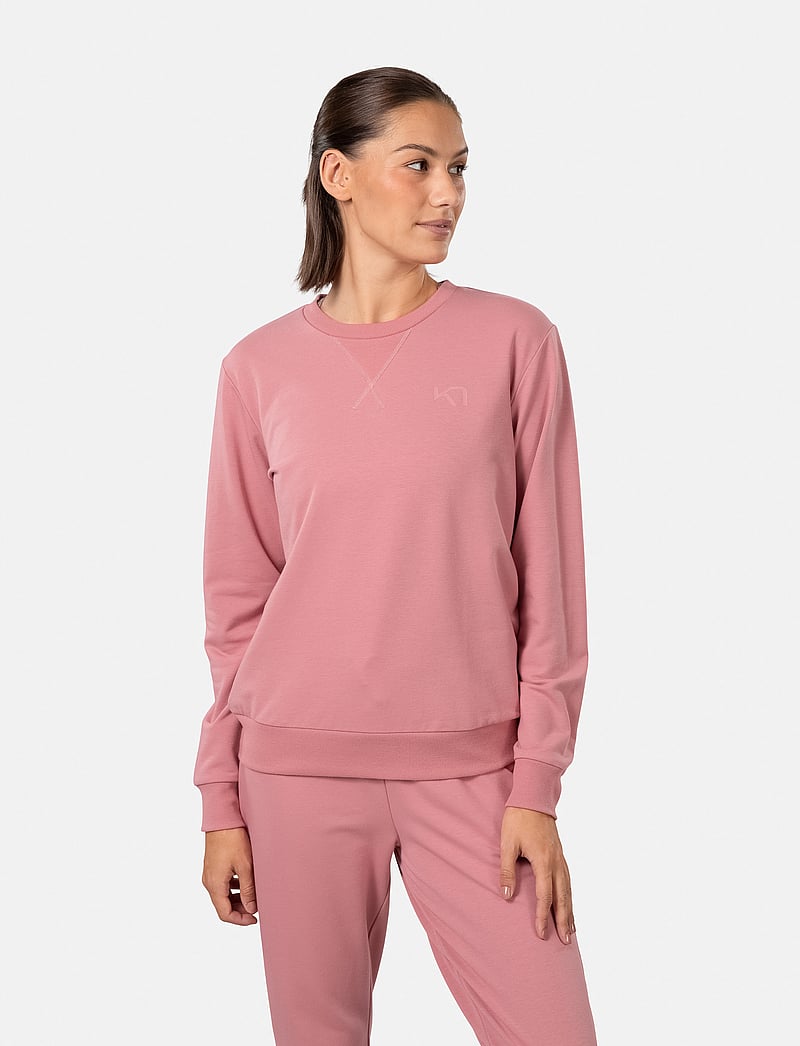 Kari Traa - KARI CREW - tops - pastel dusty pink - 0