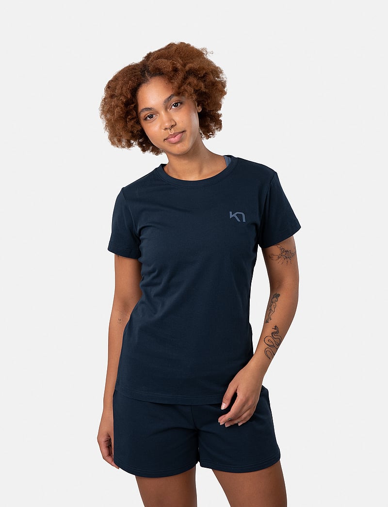 Kari Traa - KARI TEE - t-shirts - royal - 0