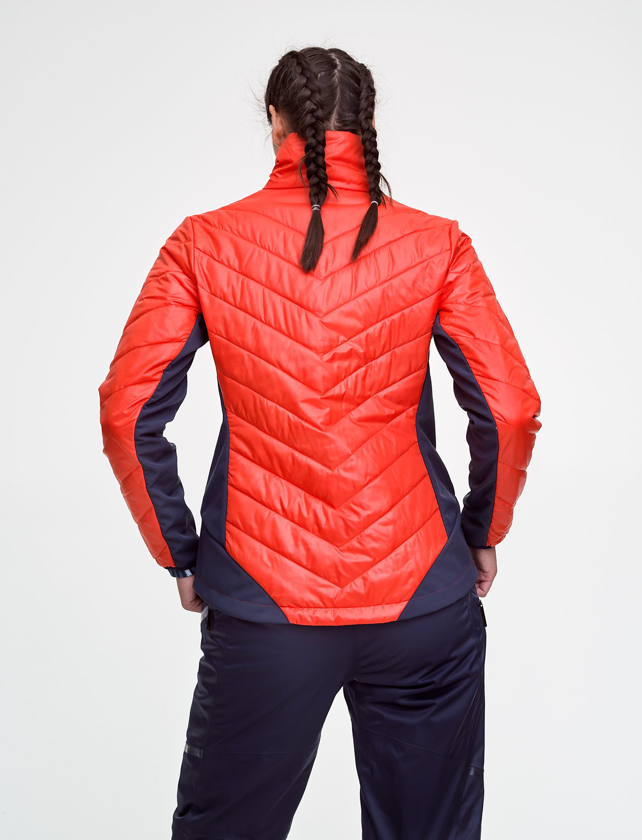 Kari Traa - VOSS MIDLAYER JACKET - skijacken - flame - 3