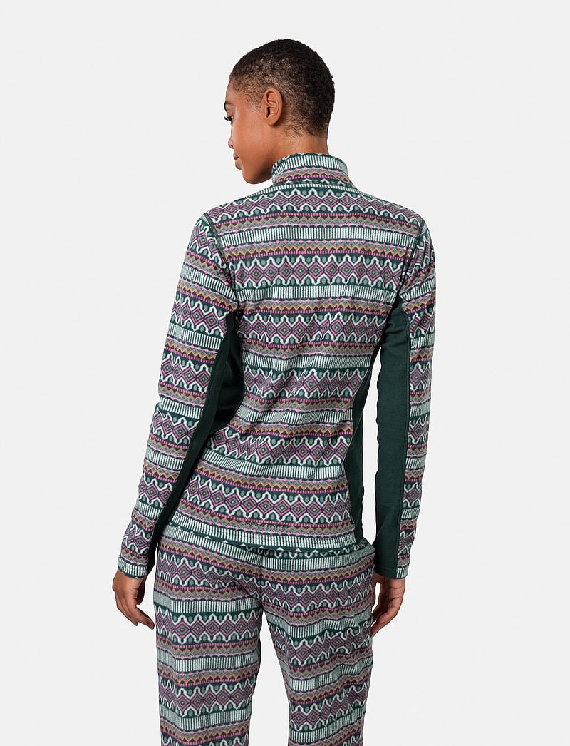 Kari Traa - OLGA FLEECE - oberteile - dark green - 3