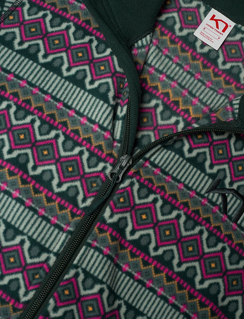 Kari Traa - OLGA FLEECE - oberteile - dark green - 4