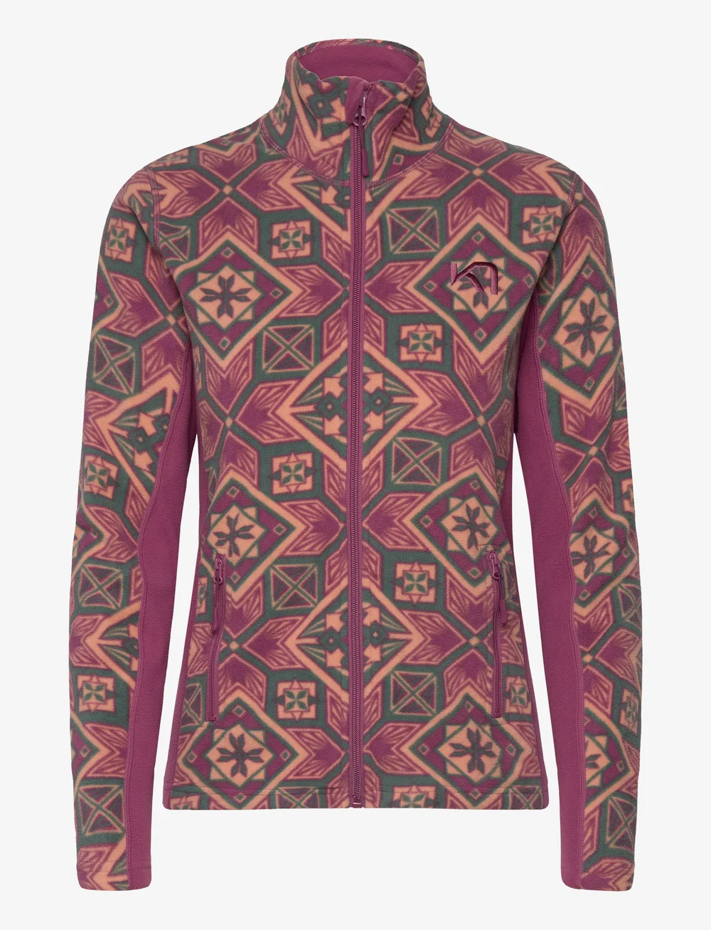 Kari Traa - OLGA FLEECE - fleece & midlayer - plum - 1