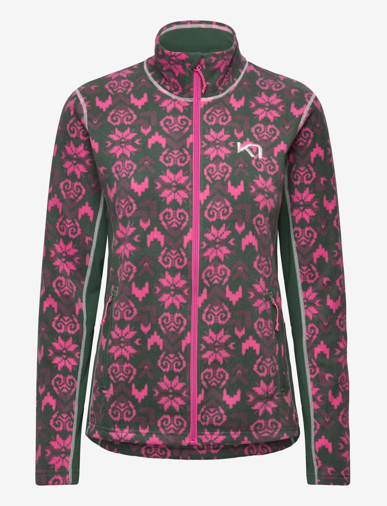 Kari Traa - OLGA FLEECE - fleece & mellanlager - thyme - 0