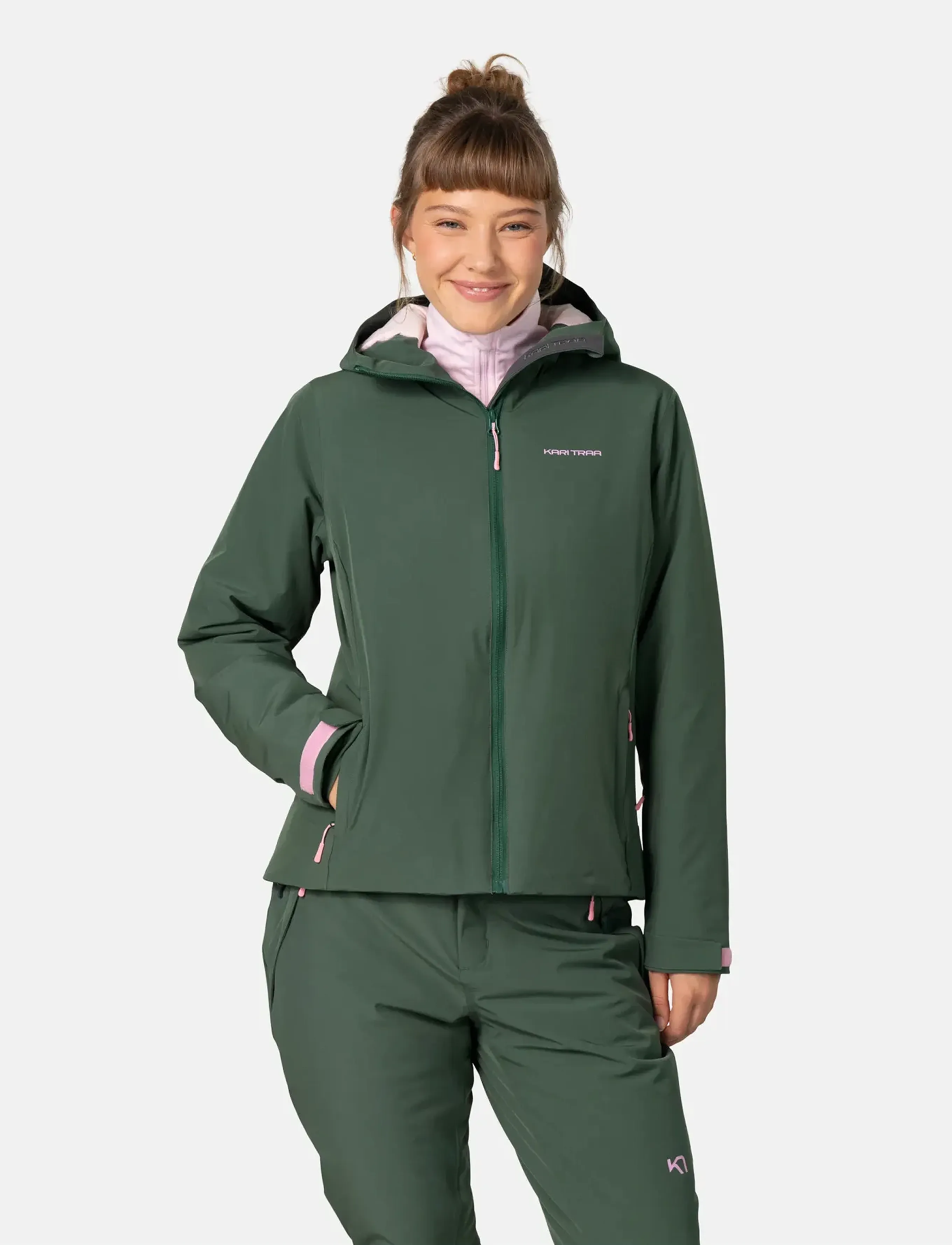 Kari Traa Emma Ski Jacket, XL, Green, Sport > Sportsjakker, Dame