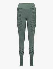 Kari Traa - OLINE PANTS - iekšējais slānis – apakšējais apģērbs - dusty midtone green - 0