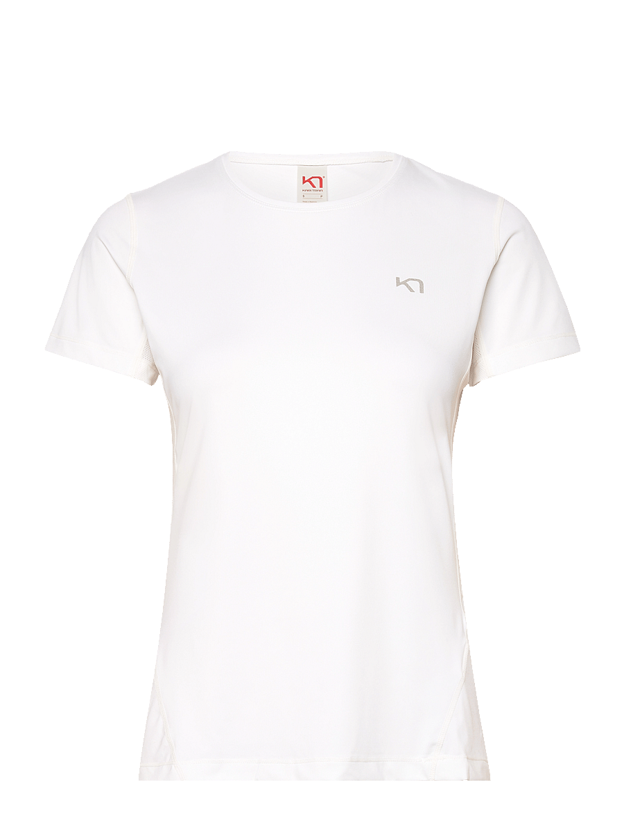 Kari Traa - NORA 2.0 TEE - t-shirts - bwhite - 1
