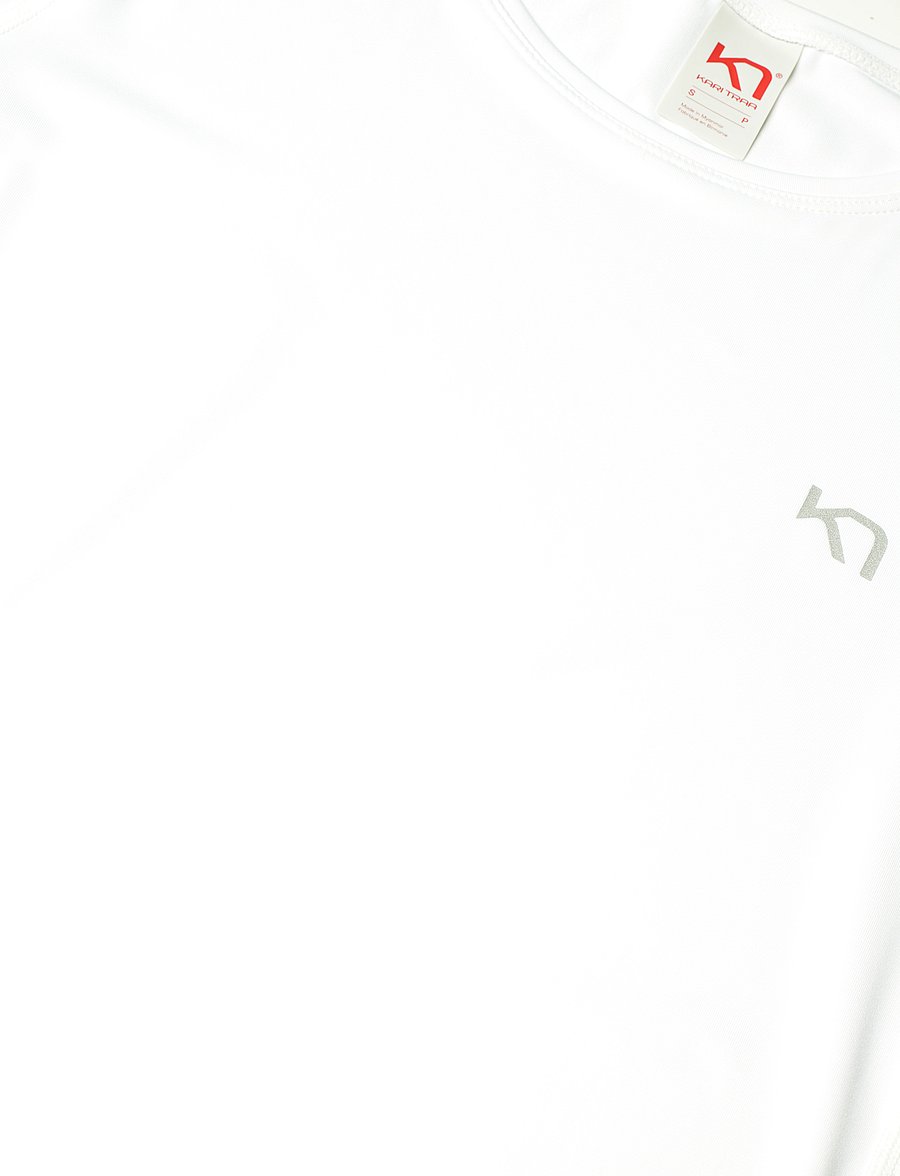 Kari Traa - NORA 2.0 TEE - t-shirts - bwhite - 4