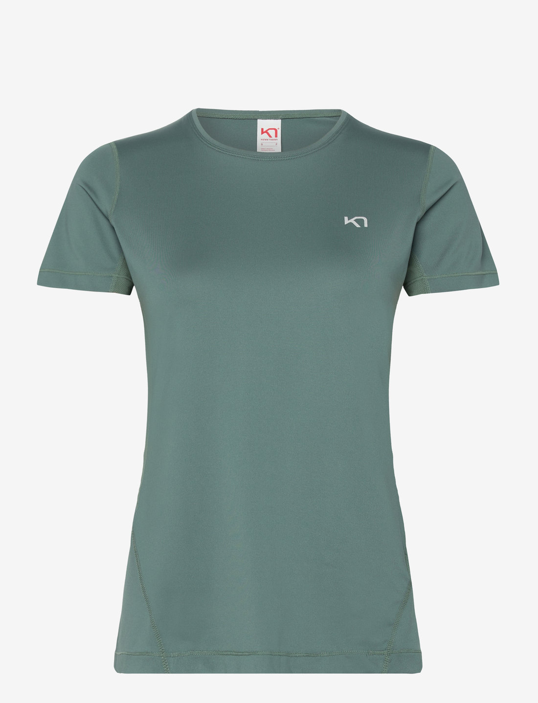 Kari Traa - NORA 2.0 TEE - t-shirts - dusty midtone green - 1