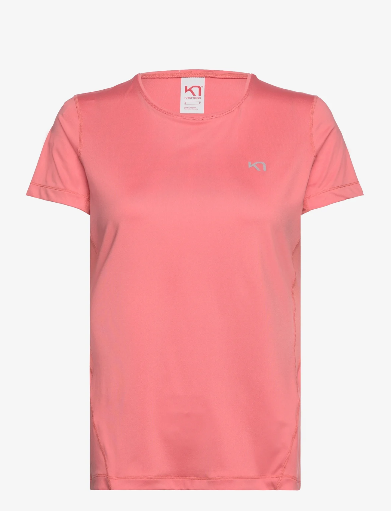 Kari Traa - NORA 2.0 TEE - t-shirts - peach pink - 0