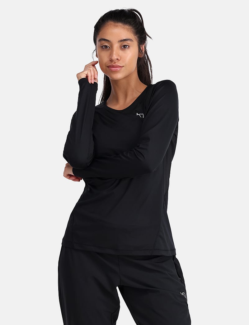 Kari Traa - NORA 2.0 LONG SLEEVE - pikkade varrukatega alussärgid - black - 0