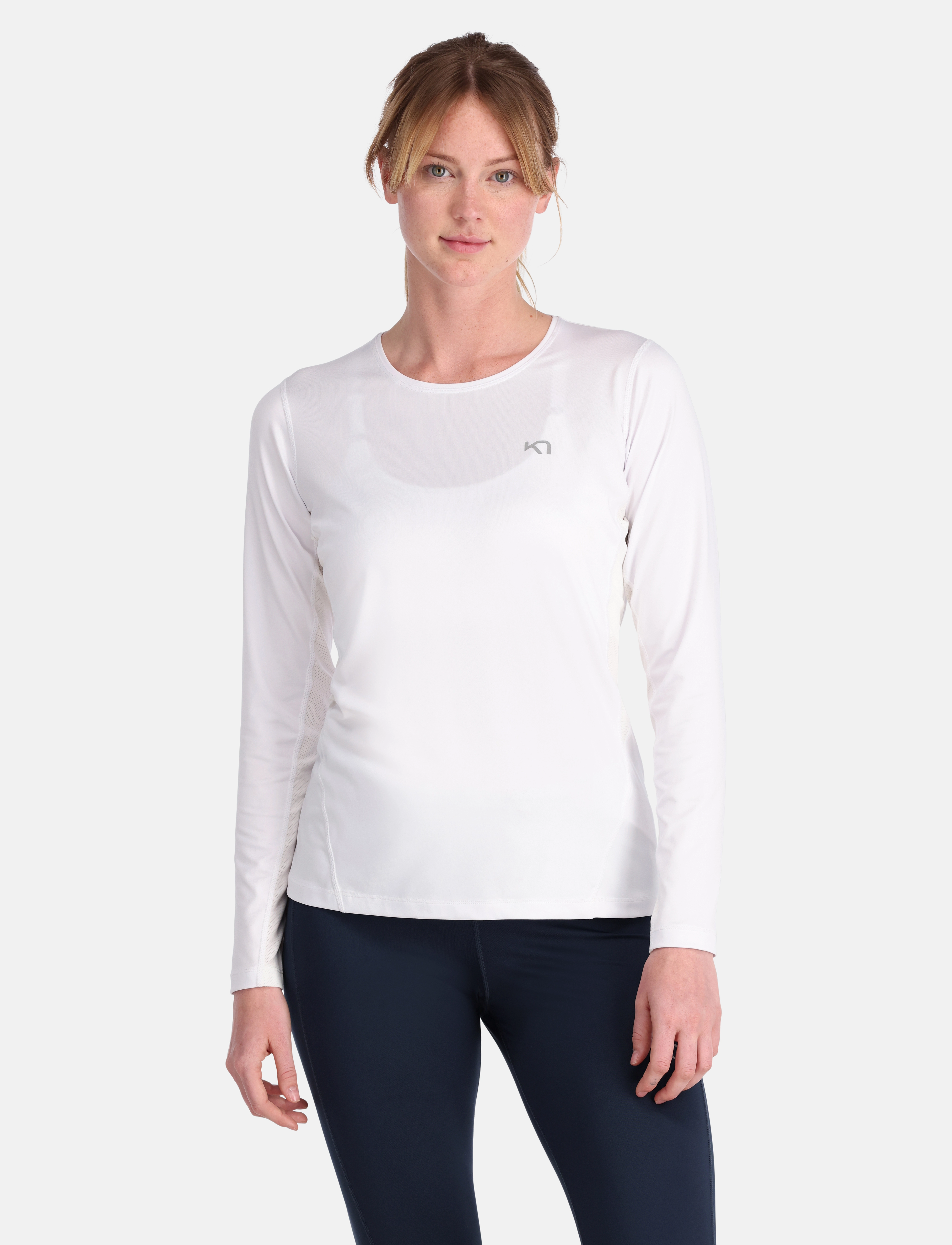 Kari Traa NORA 2.0 LONG SLEEVE - Långärmade tröjor - BWHITE / white