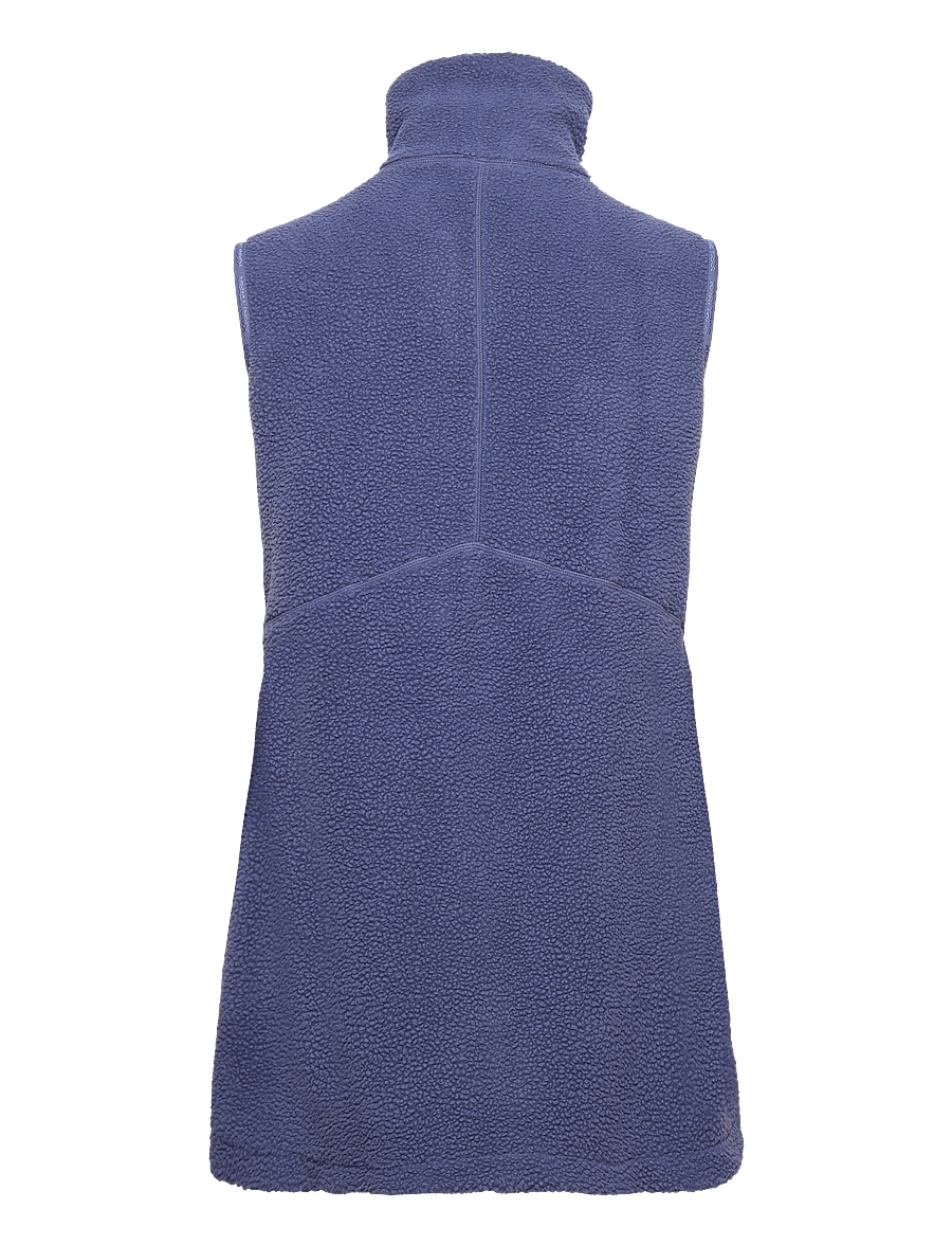 Kari Traa - SANNE PILE VEST LONG - outdoor - moon - 2