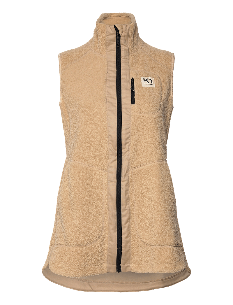 Kari Traa - SANNE PILE VEST LONG - Õueriided - oat - 1