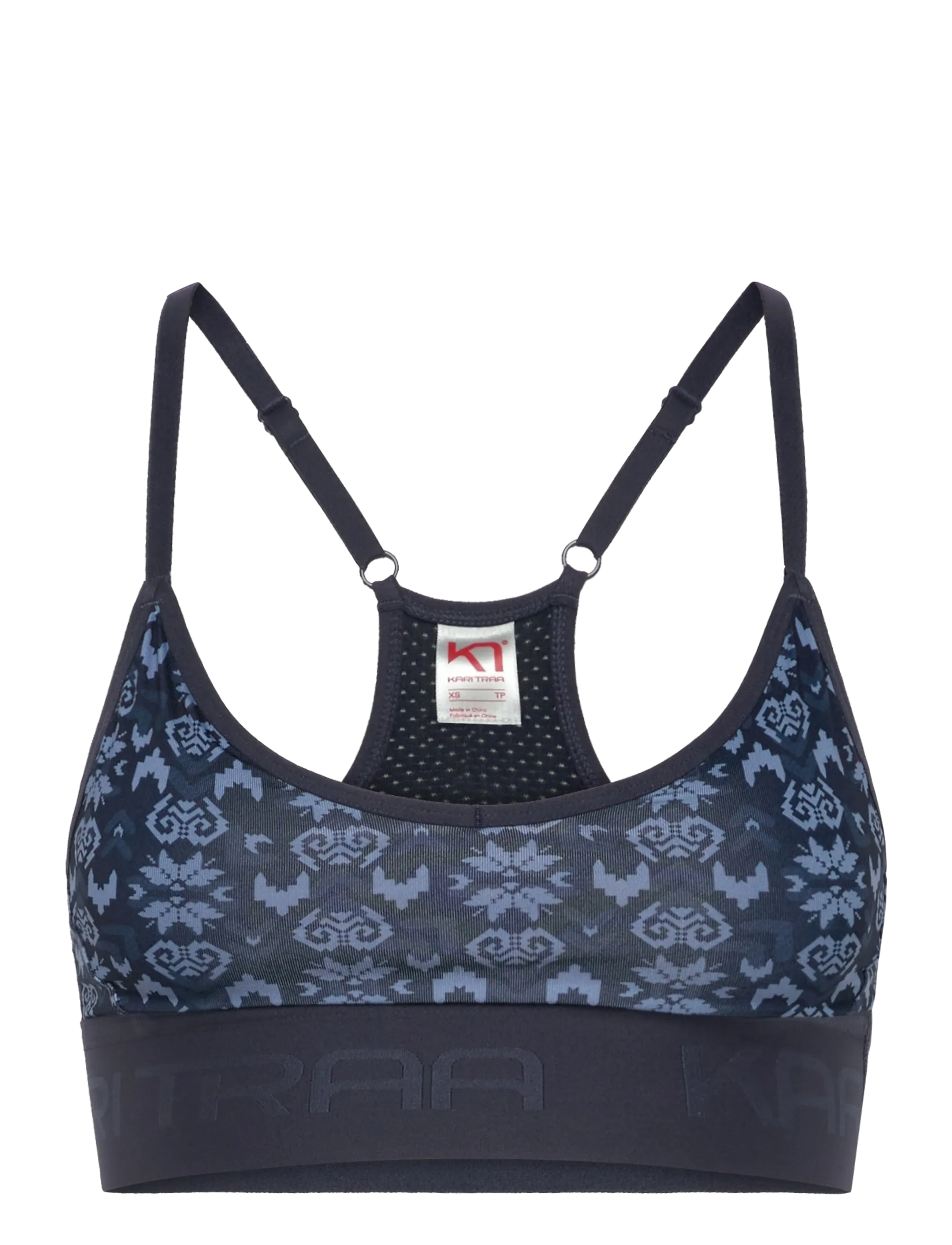 KARI TRAA Var Printed Navy - XS - Damen