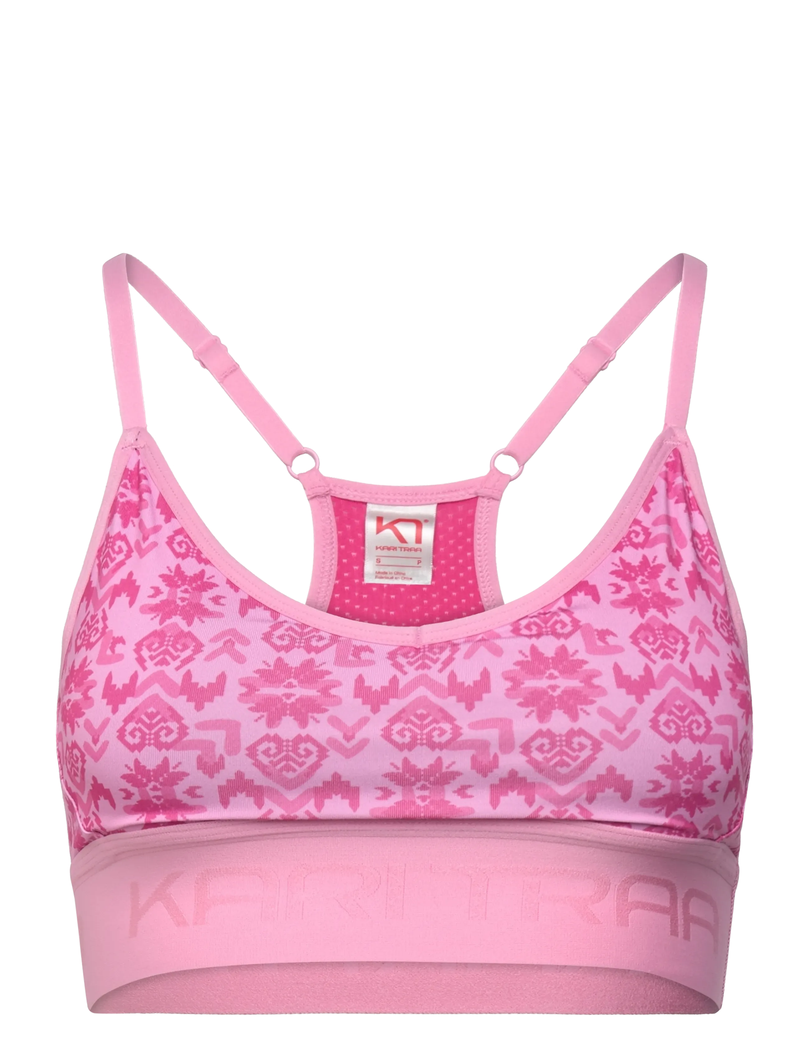 KARI TRAA Var Printed Pink - M - Damen