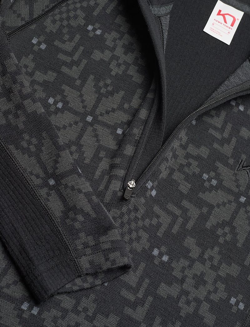 Kari Traa - EDITH HALF ZIP - underställströjor - black - 2