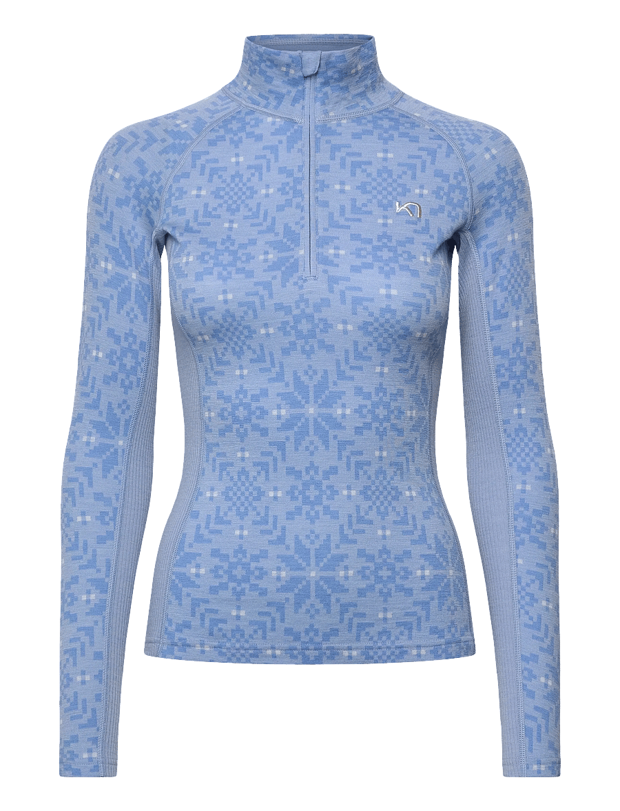 Kari Traa - EDITH HALF ZIP - iris - 0
