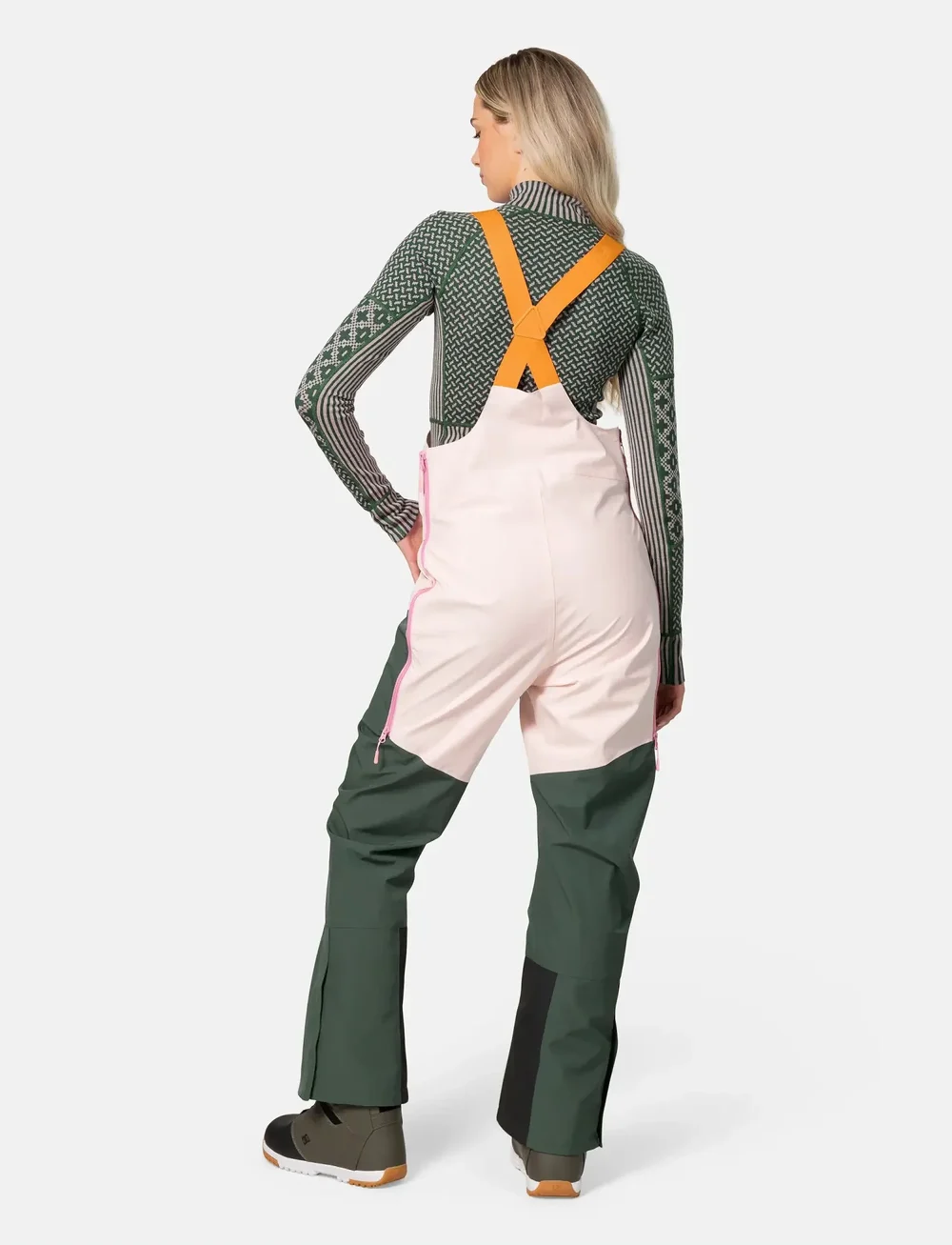 Kari Traa - JOHANNE BIB - slēpošanas apģērbs - thyme - 3