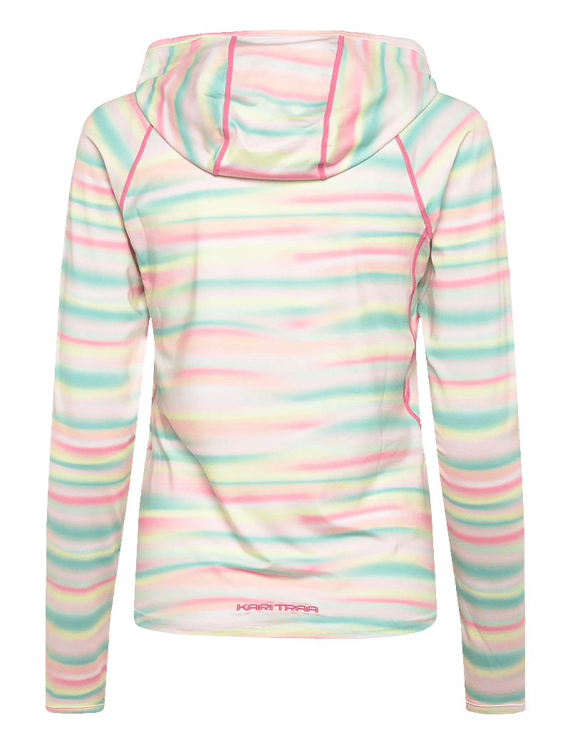 Kari Traa - SANNE SUNSHIRT - bluzy z kapturem - aquat - 1