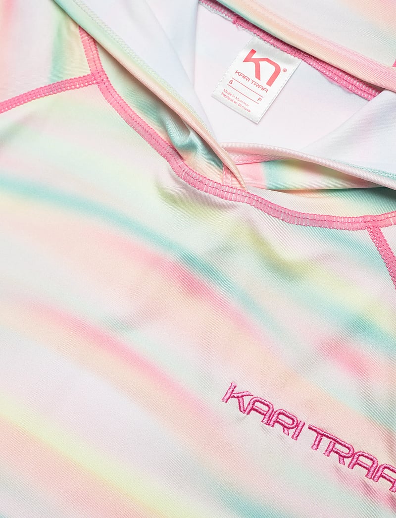 Kari Traa - SANNE SUNSHIRT - bluzy z kapturem - aquat - 2