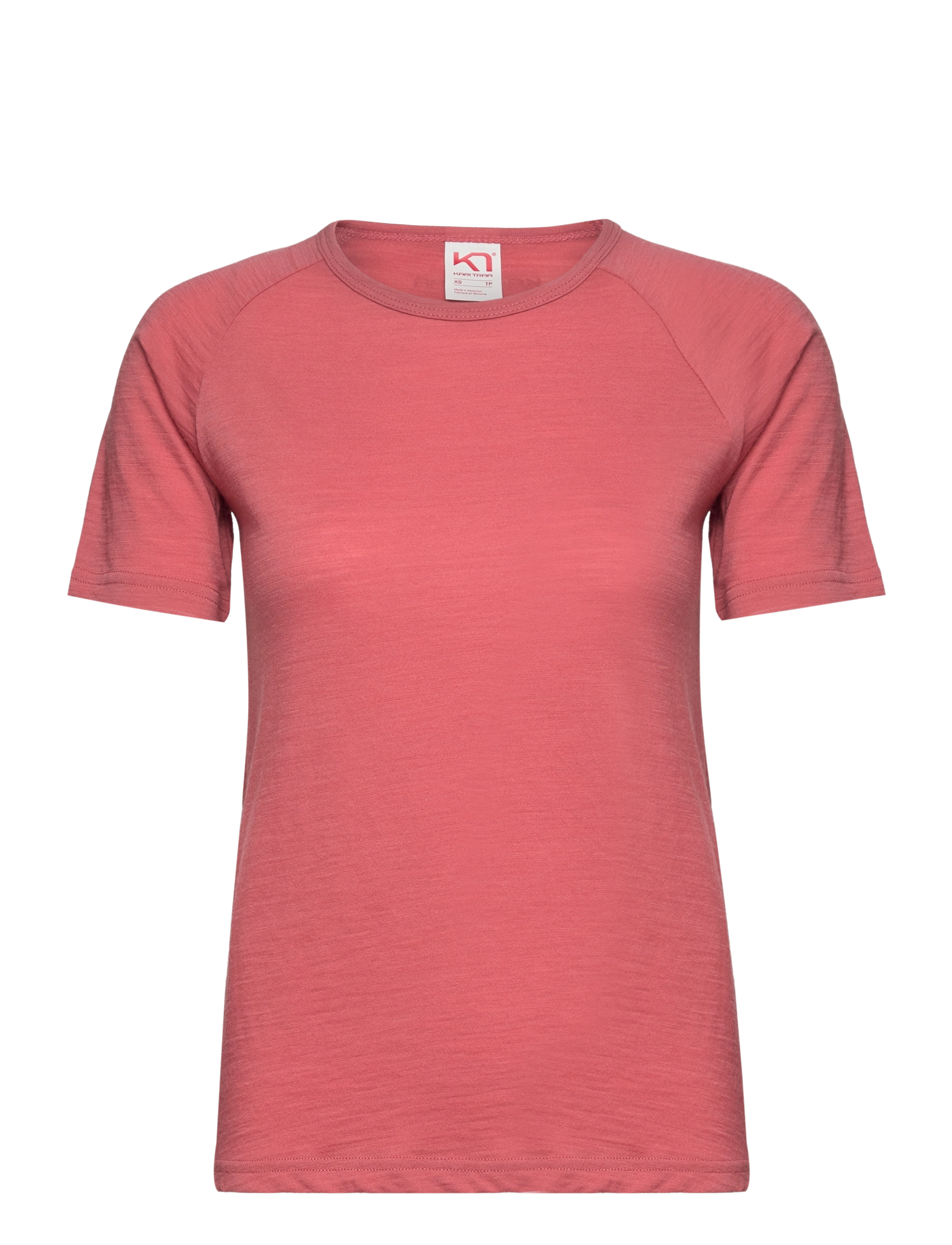SANNE WOOL TEE - CEDAR