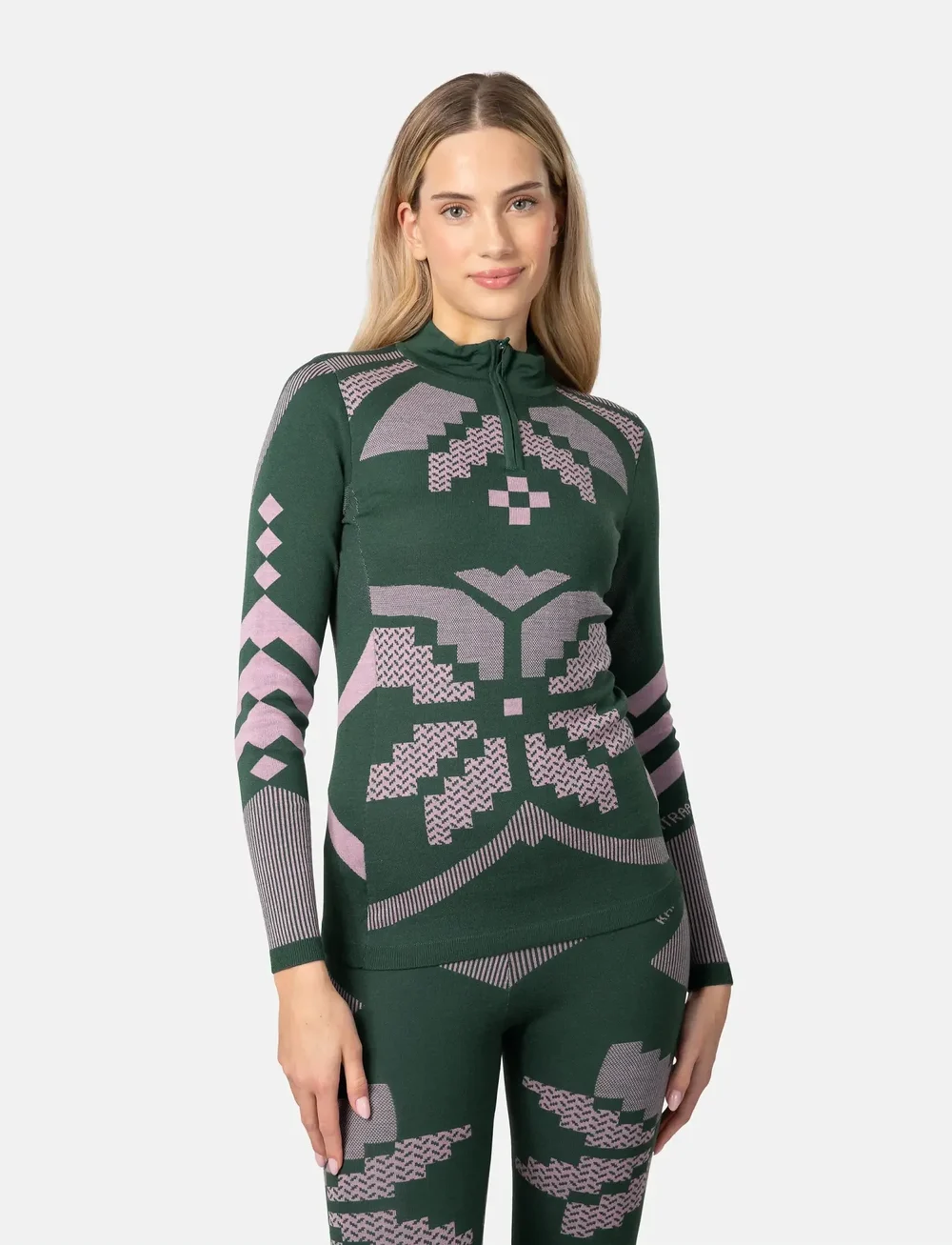 Kari Traa - FAITH HZ - fleece & mellanlager - thyme - 0