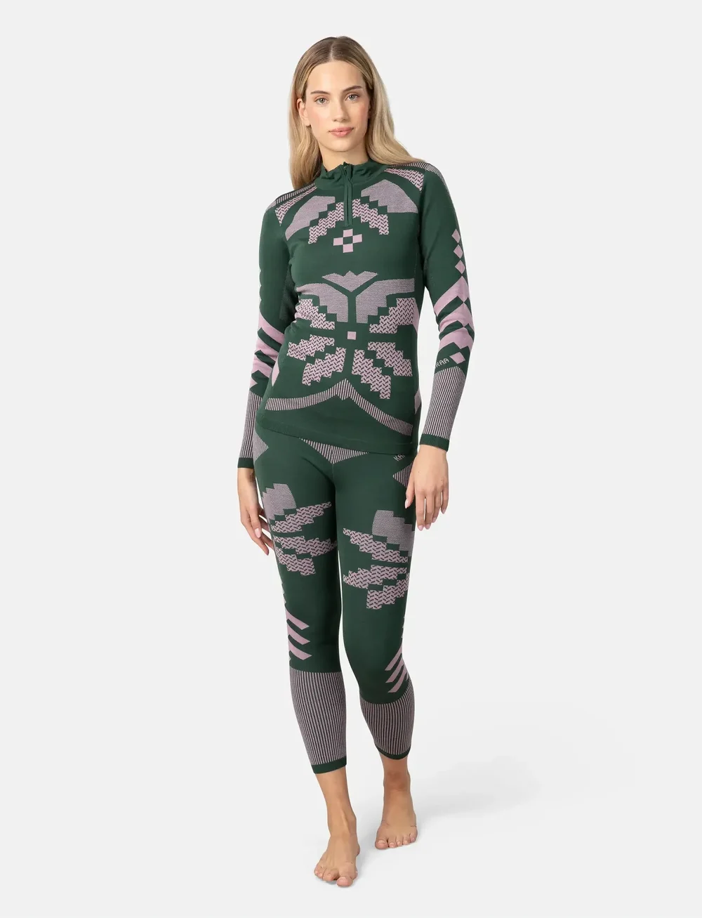 Kari Traa - FAITH HZ - fleece & mellanlager - thyme - 4