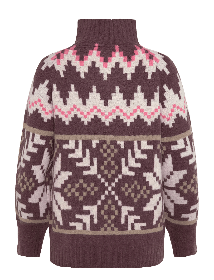 Kari Traa - AMELIA KNIT - sweatshirts - cocoa - 1