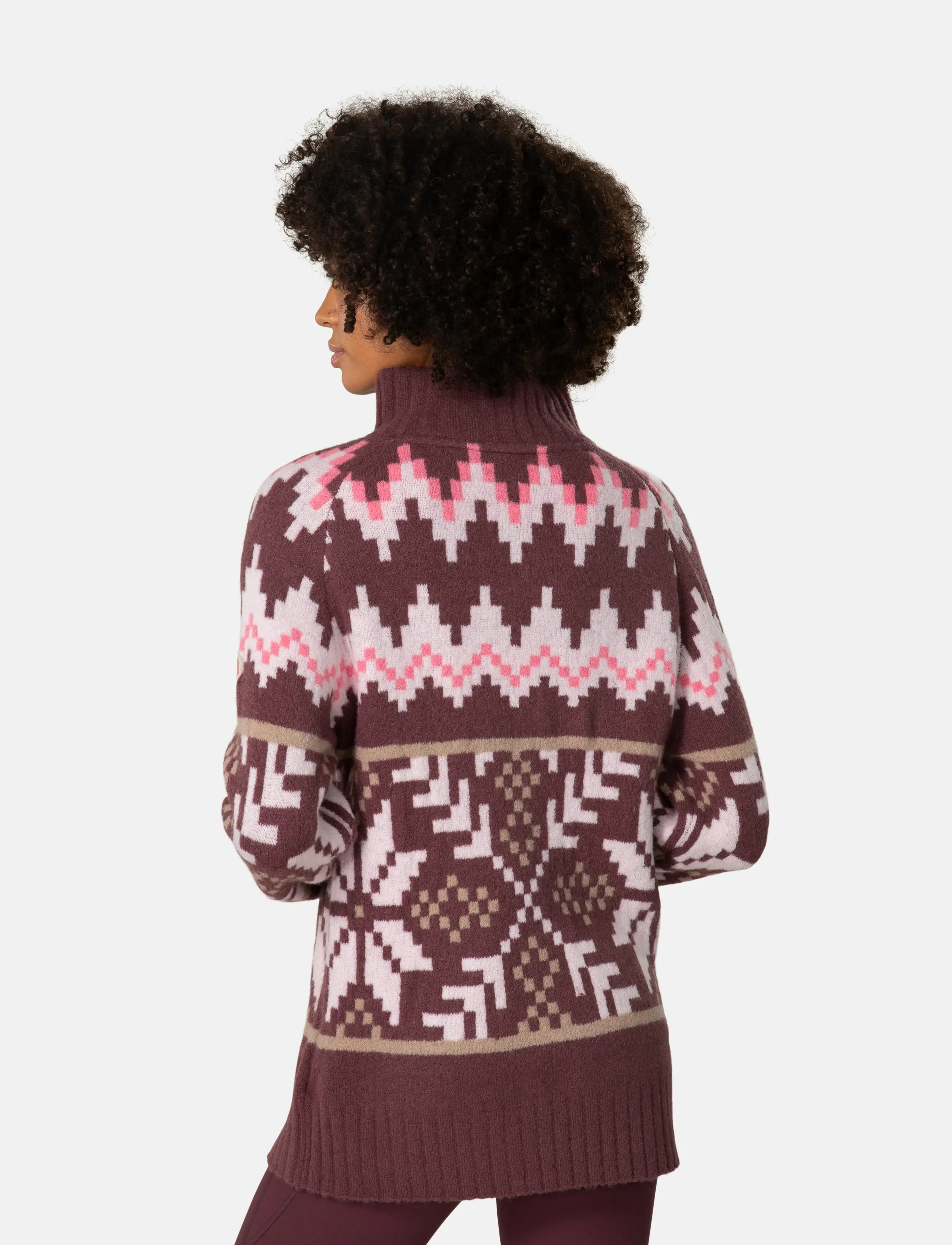 Kari Traa - AMELIA KNIT - herbstersparnisse - cocoa - 3