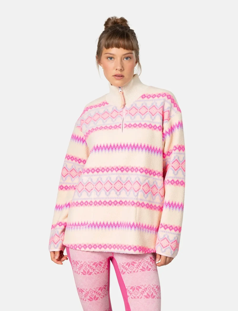 Kari Traa - RUTHIE MIDLAYER HZ - fleece og mellemlag - bjerk - 0