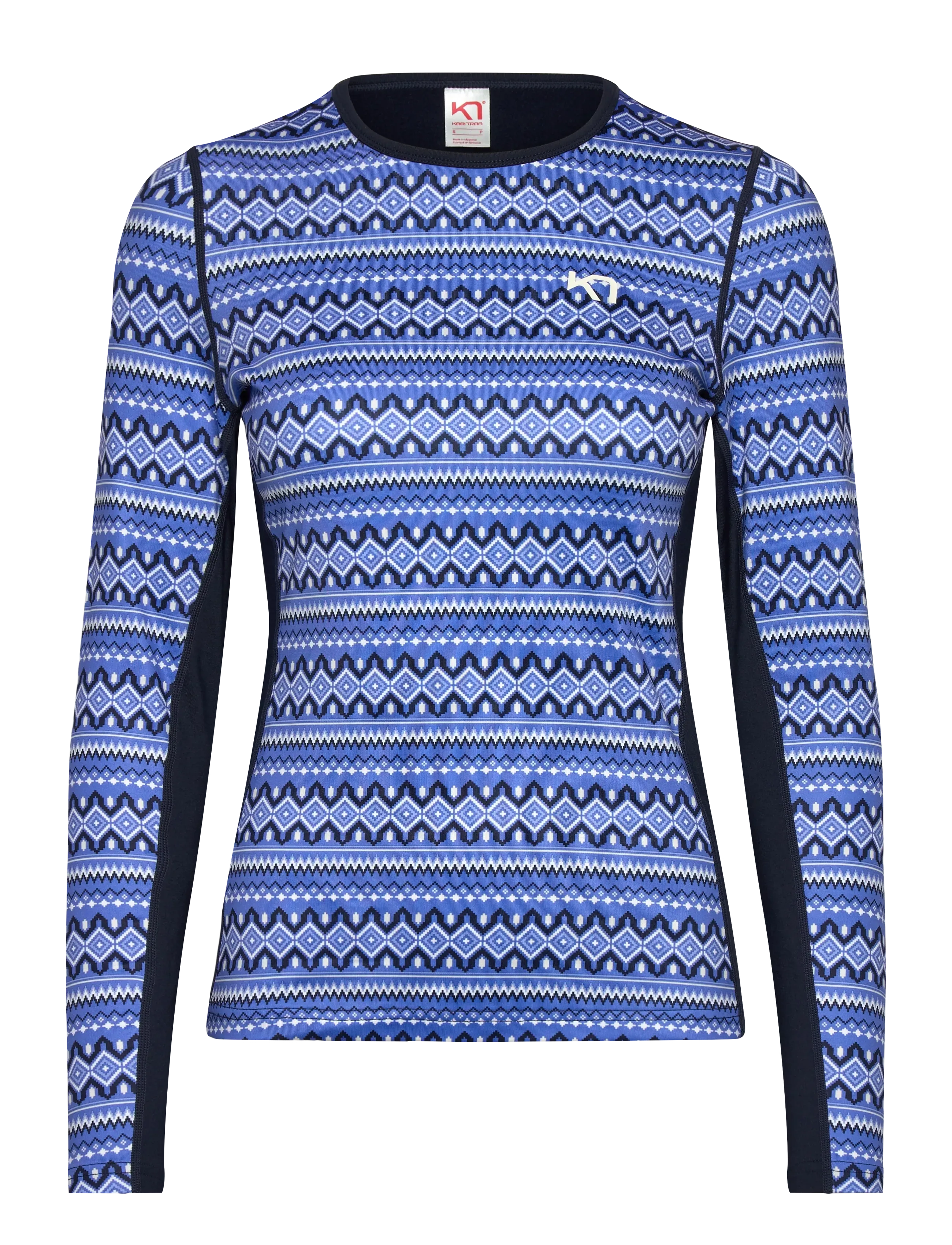 KARI TRAA Lilja Ls Navy - XL - Damen