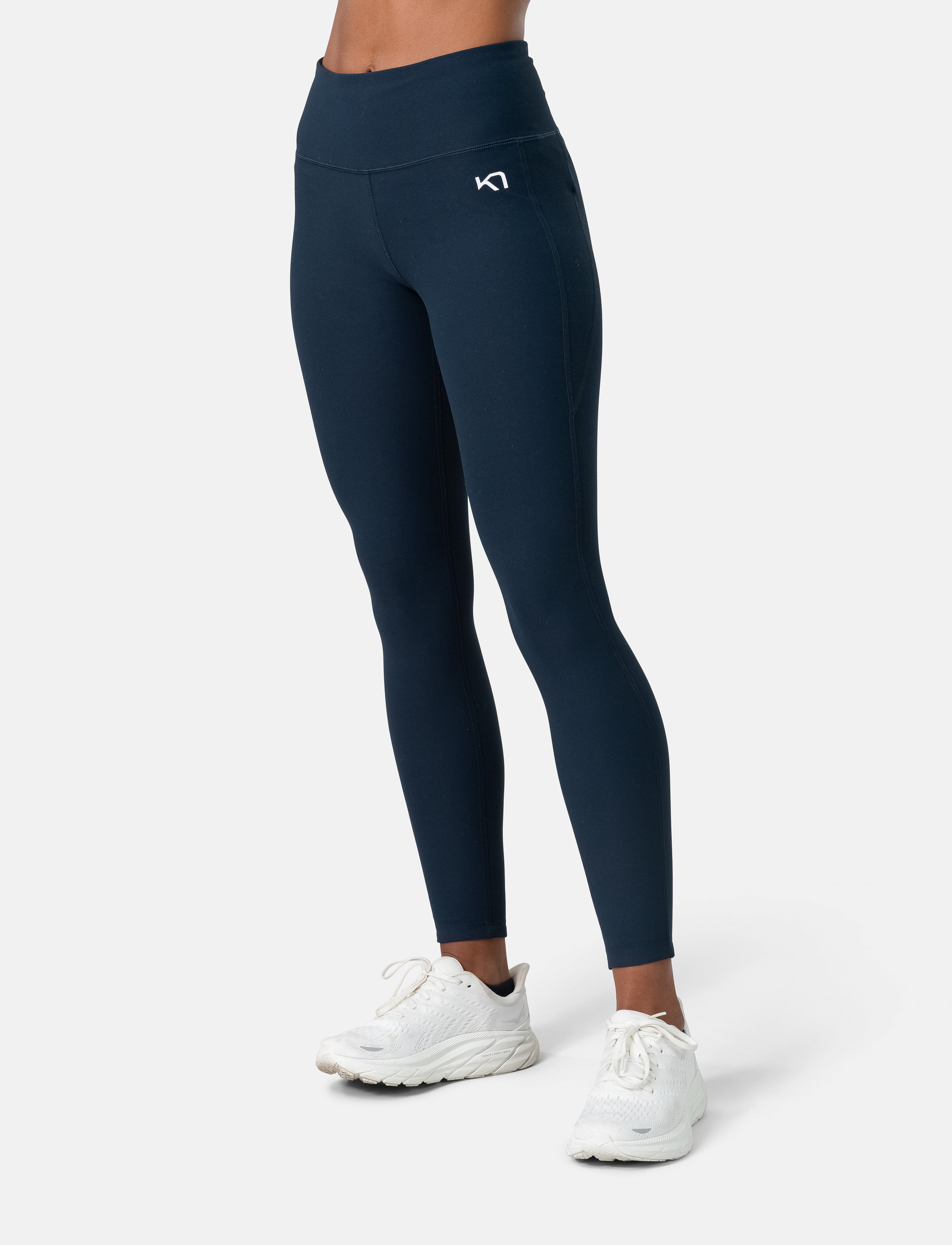 Kari Traa Nina High Waist Tights, XS, Sport Marineblau - Training Frauen