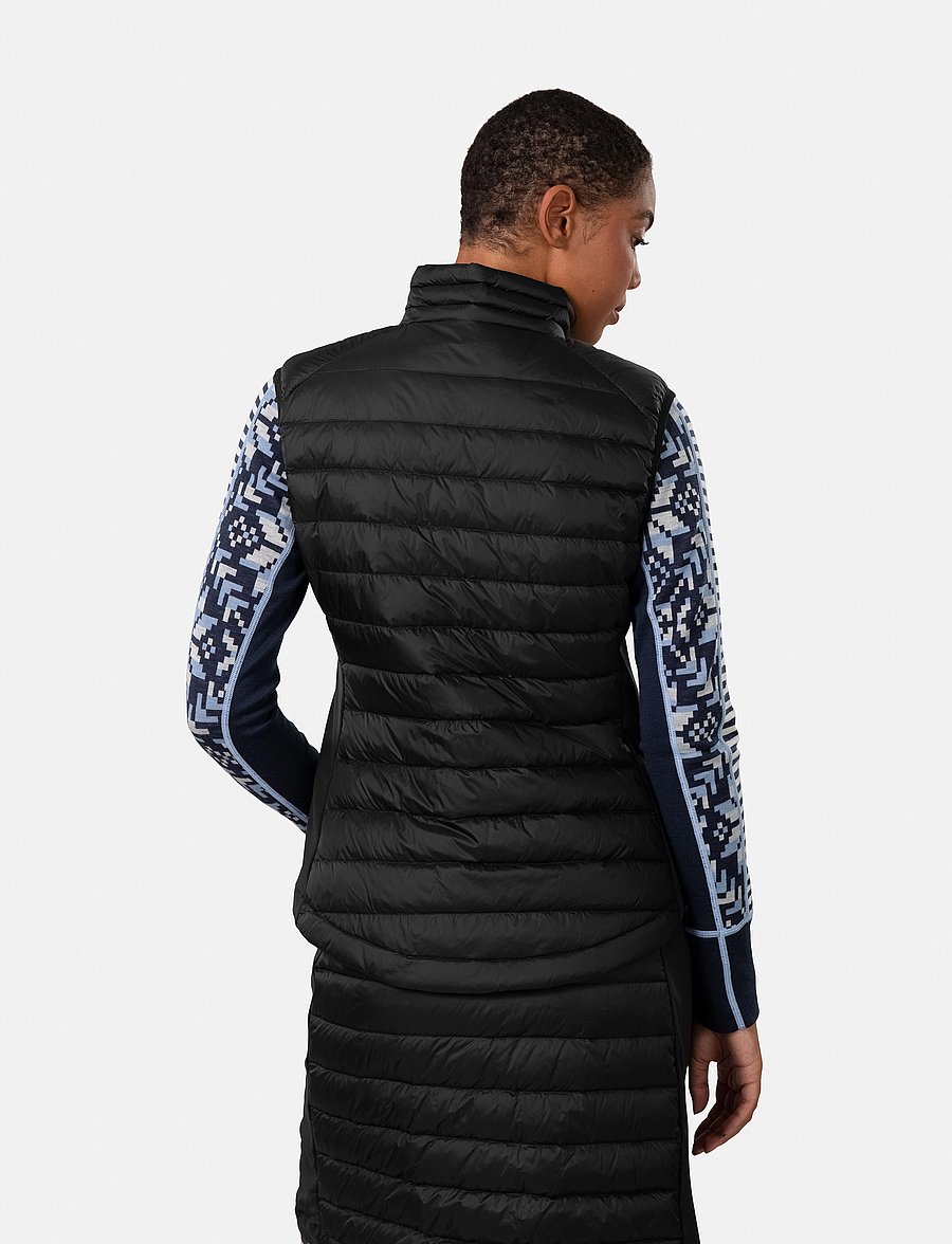 Kari Traa - EMILIE DOWN VEST - outdoor - black - 5