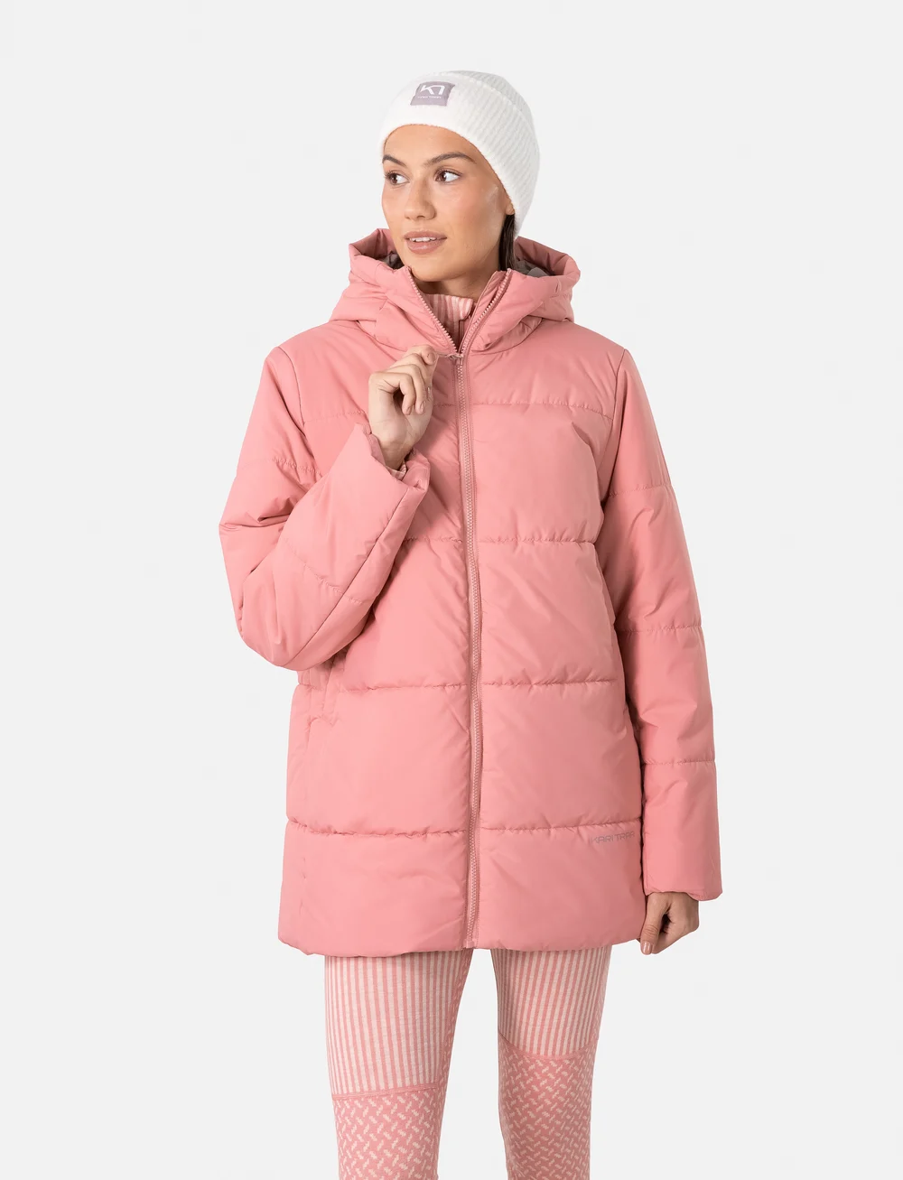 Kari Traa - LEA JACKET - friluftsjackor - pastel dusty pink - 0