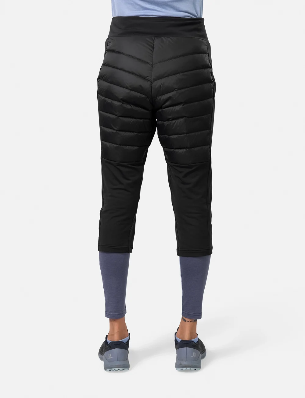 Kari Traa - EMILIE HIGH WAIST CAPRI - friluftsbyxor - black - 3