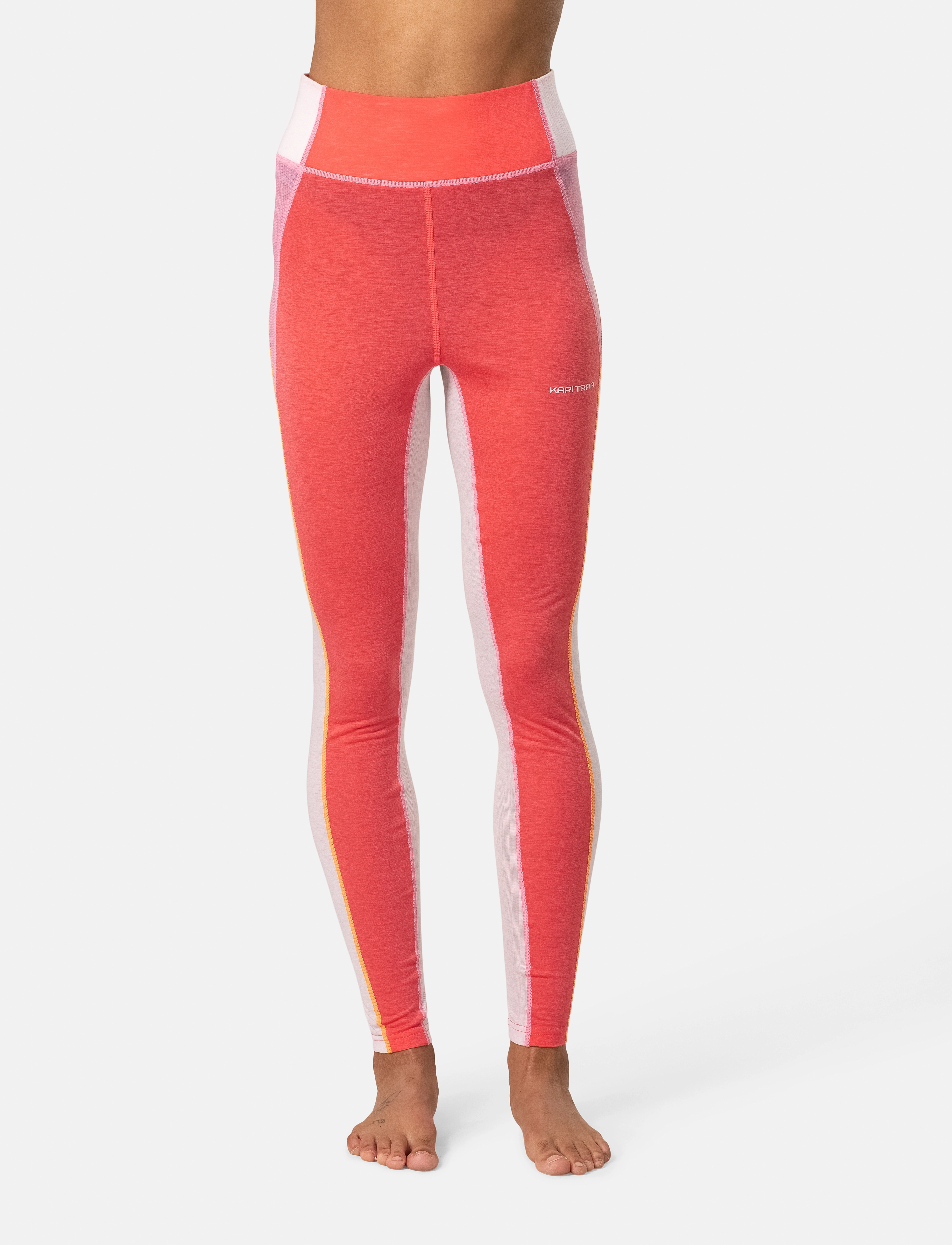 Kari Traa Alma Pants, XS, Coral, Sport Base Layers > Sport Base Layer Underdele, Dame