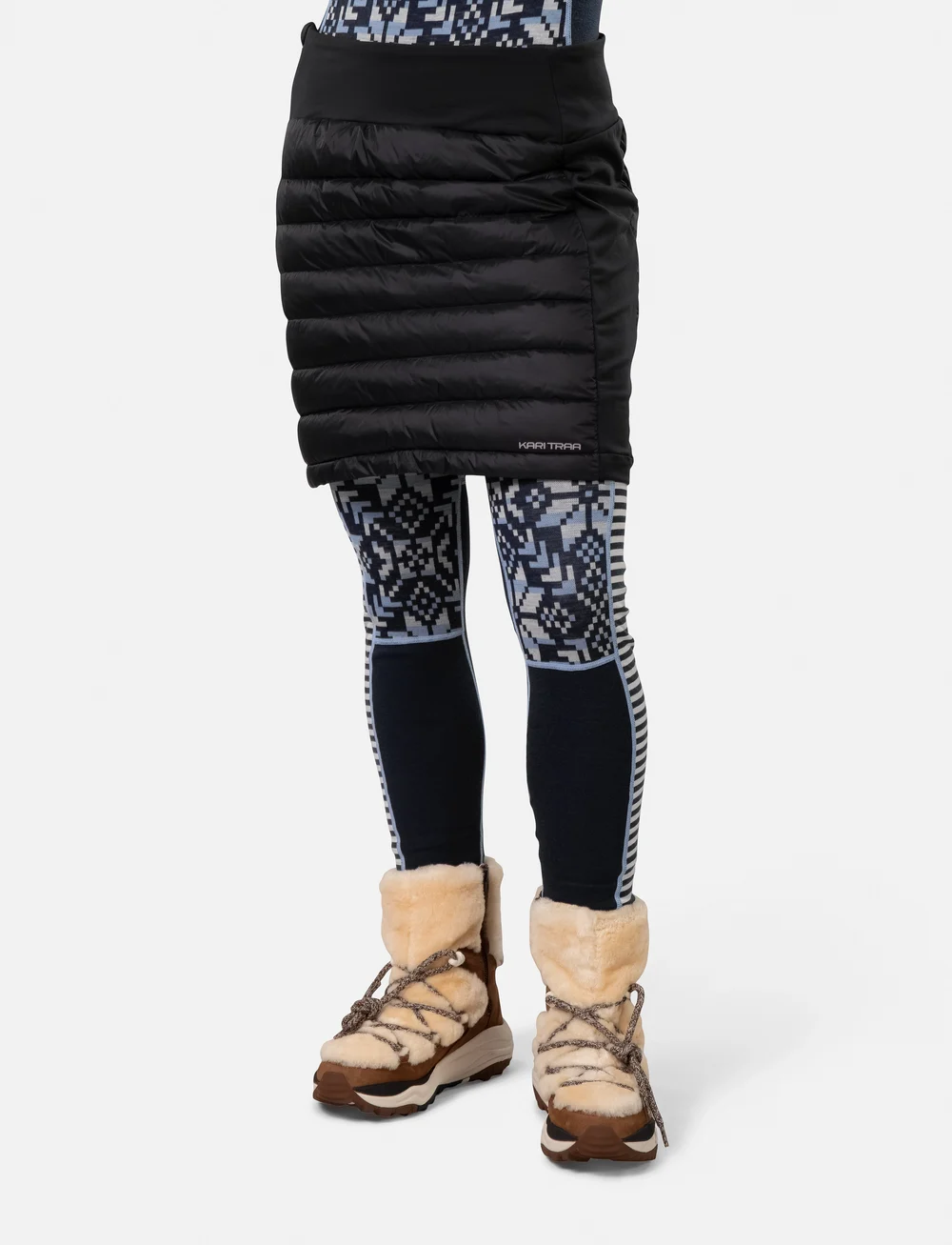 Kari Traa - EMILIE DOWN SKIRT - kleider & röcke - black - 0