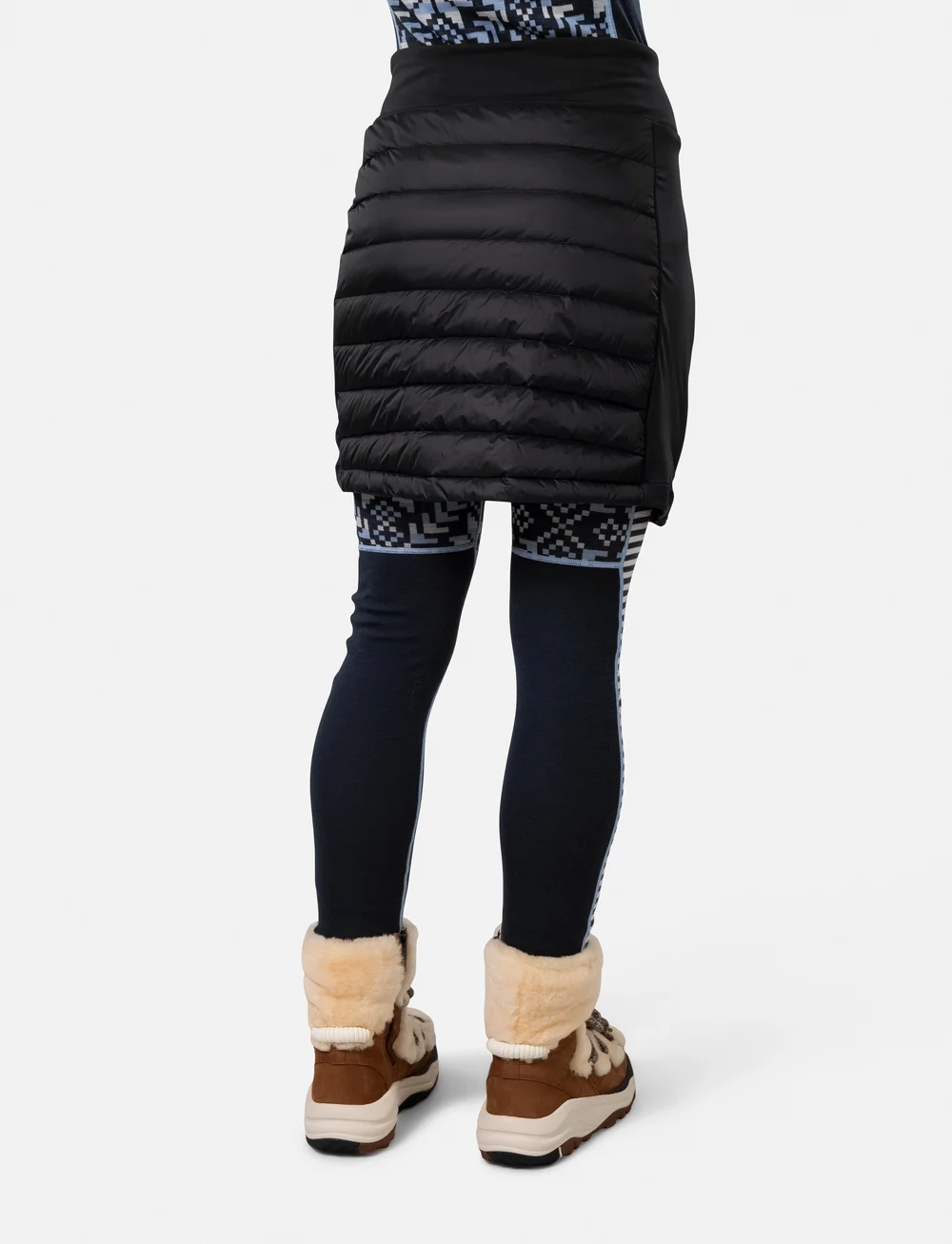 Kari Traa - EMILIE DOWN SKIRT - kleider & röcke - black - 4