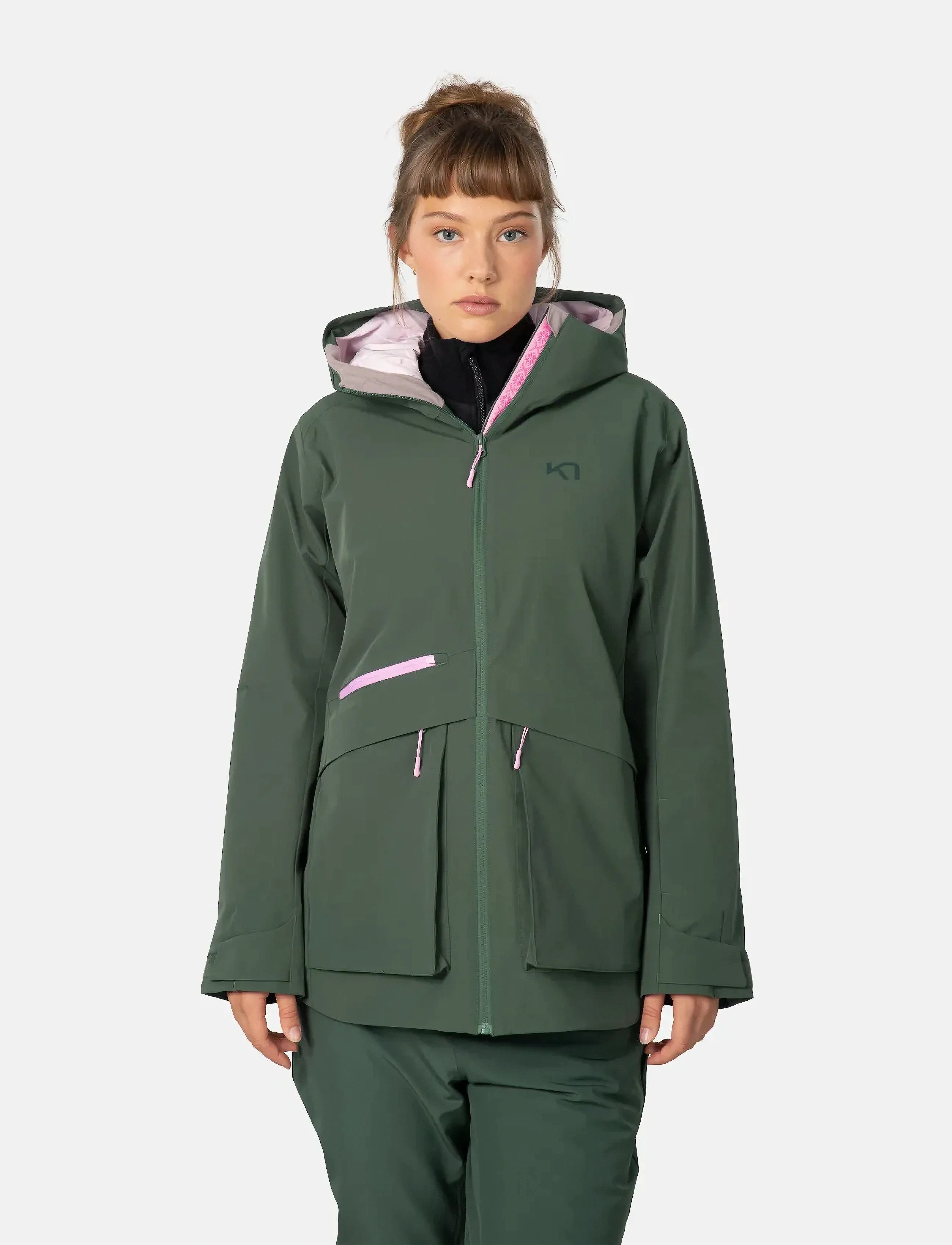 Kari Traa Therese Jacket, XL, Sport Jackets, Grün - Ski Frauen