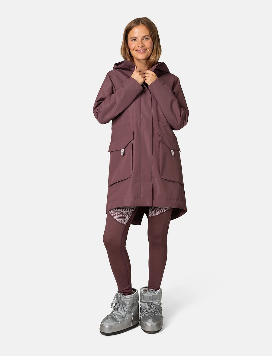 Kari Traa - MONA PARKA - outdoor jacken - cocoa - 0