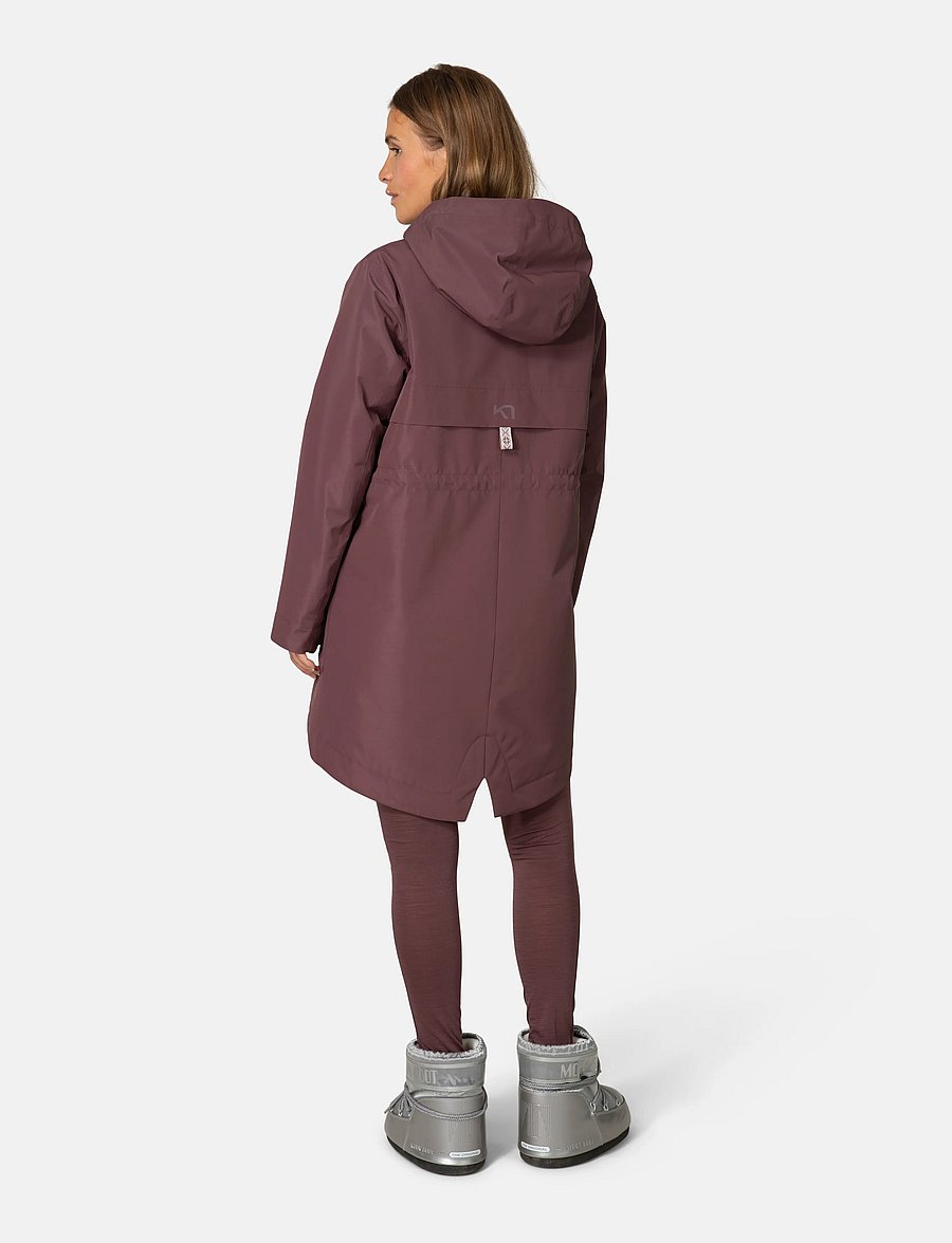 Kari Traa - MONA PARKA - outdoor jacken - cocoa - 3