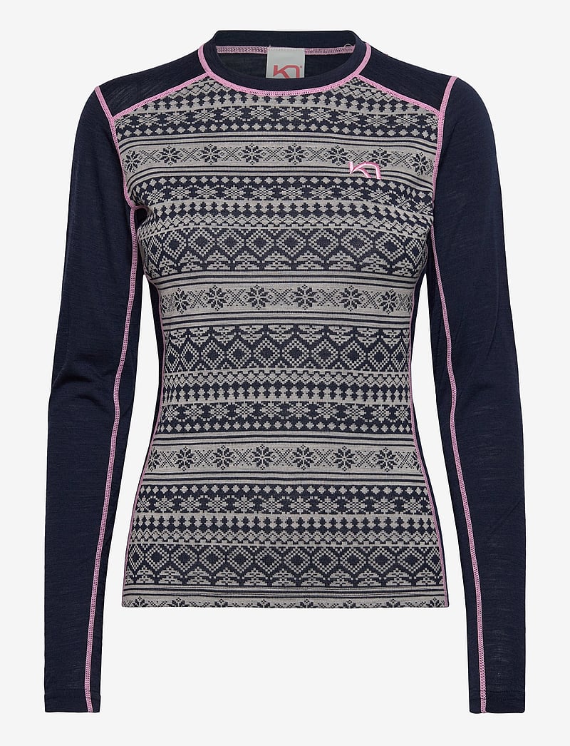 Kari Traa - MINA LS - underställströjor - royal - 1