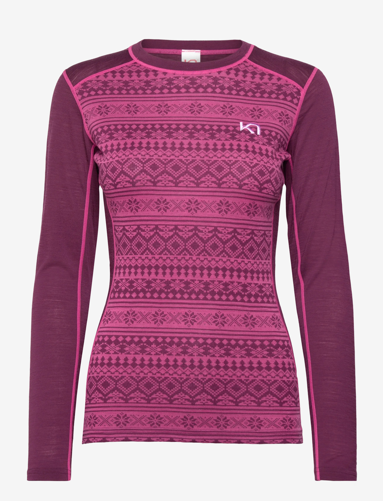 Kari Traa - MINA LS - jacken & mäntel - wine - 0